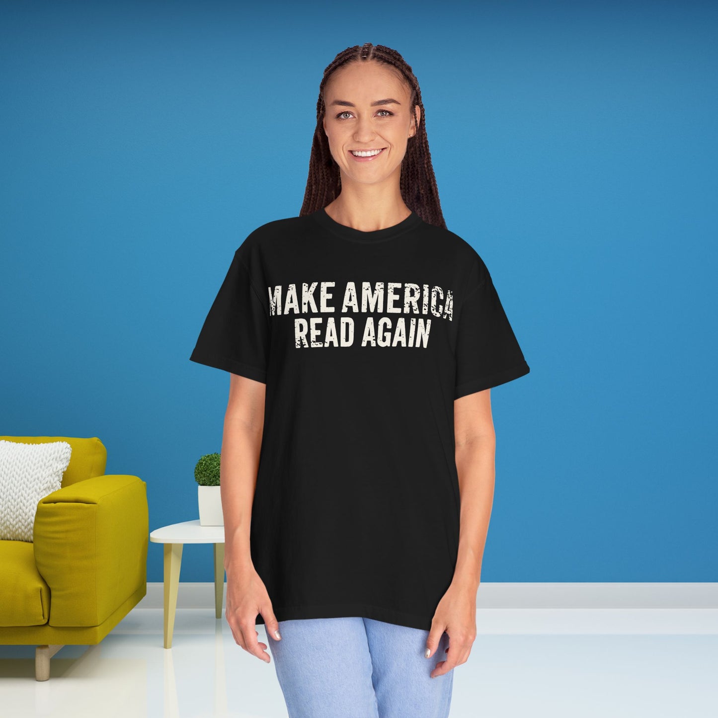 MARA Protest TShirt Make America Read Again Tee Social Justice Shirt Banned Books Comfort Colors Activist T-Shirt for Bookworm Anti Trump