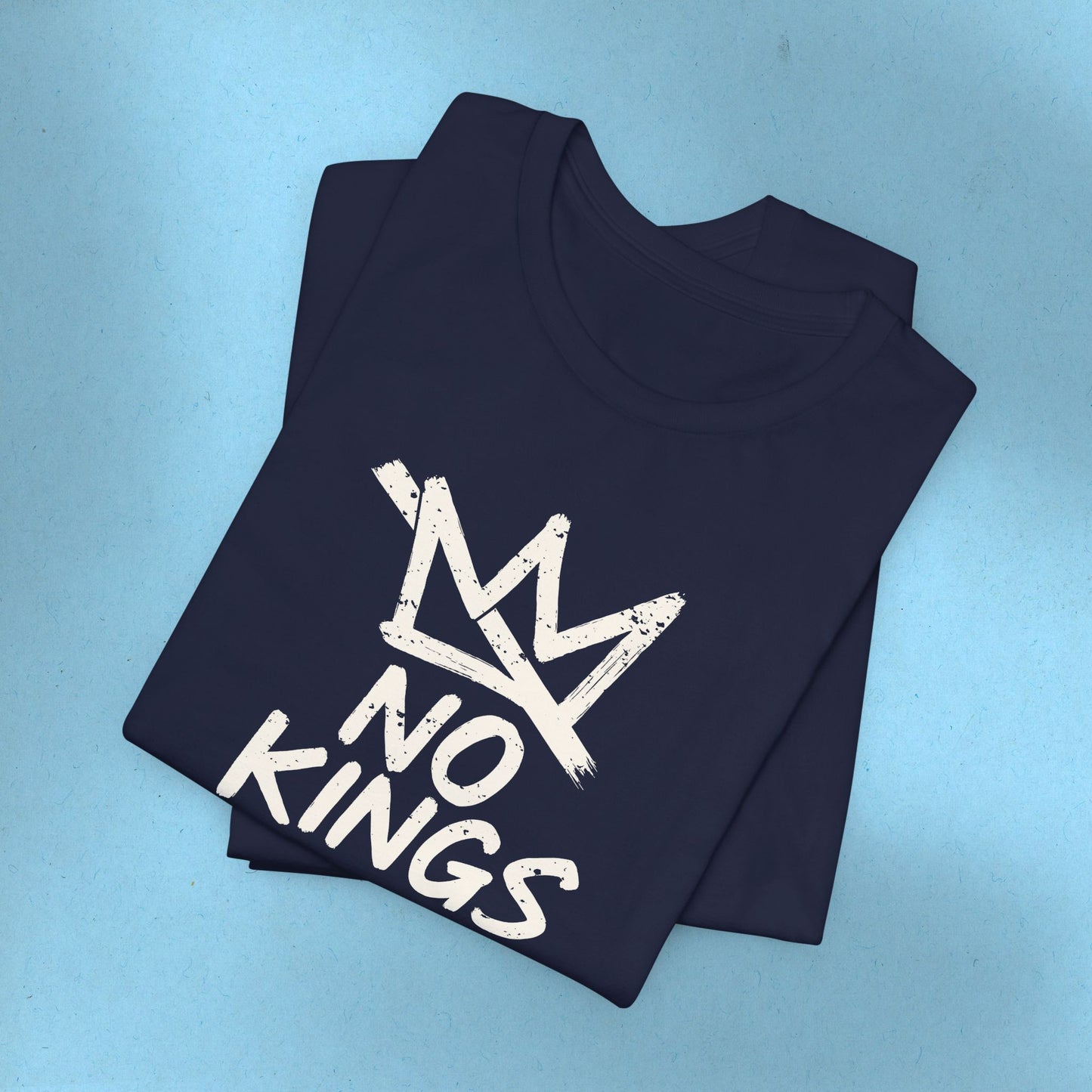 No Kings Tee No Kings in America Social Justice Shirt Protest Anti Trump Resistance Ring-Spun Cotton Protest TShirt Express Shipping
