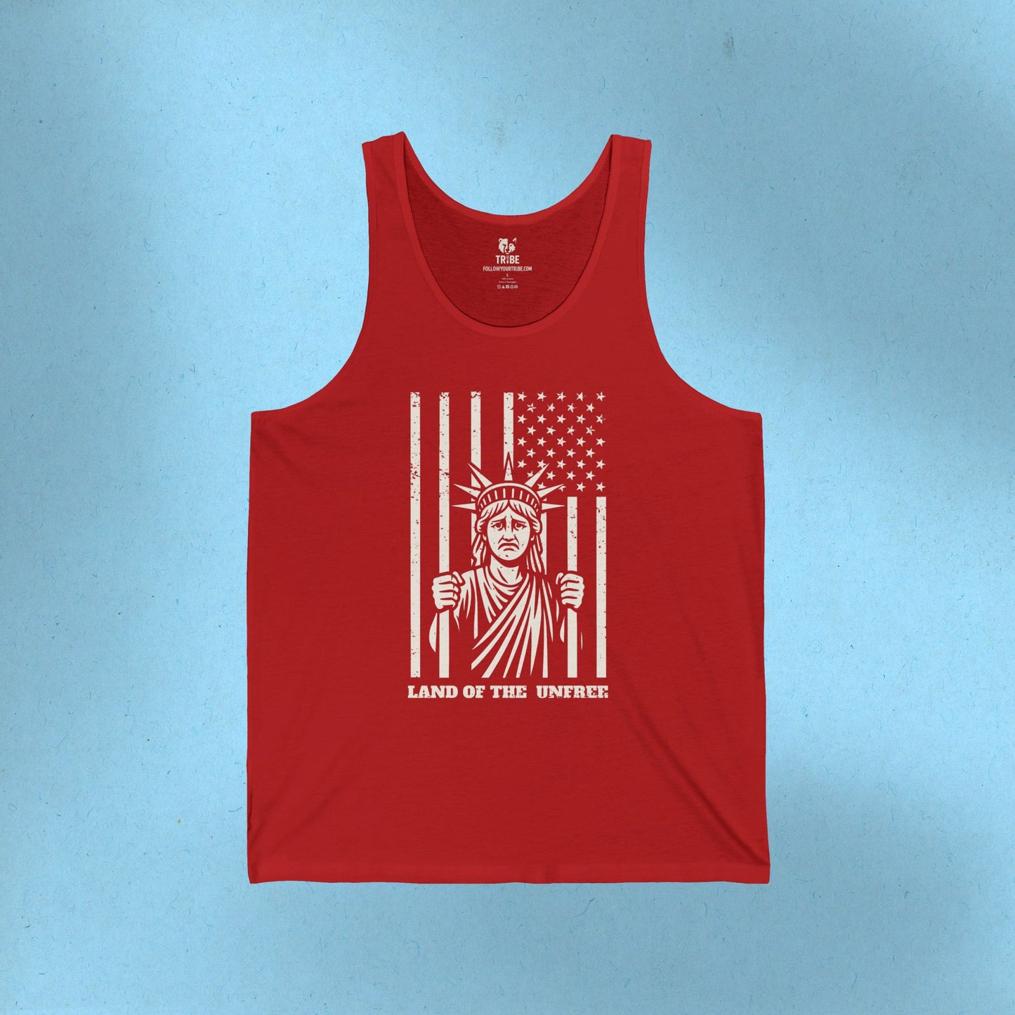 Unfree Social Justice Shirt Anti-Trump Protest Tank Top Anti-Fascism Merch Reject Maga Resistance Tee Activist Tank Top for Democrat Apparel