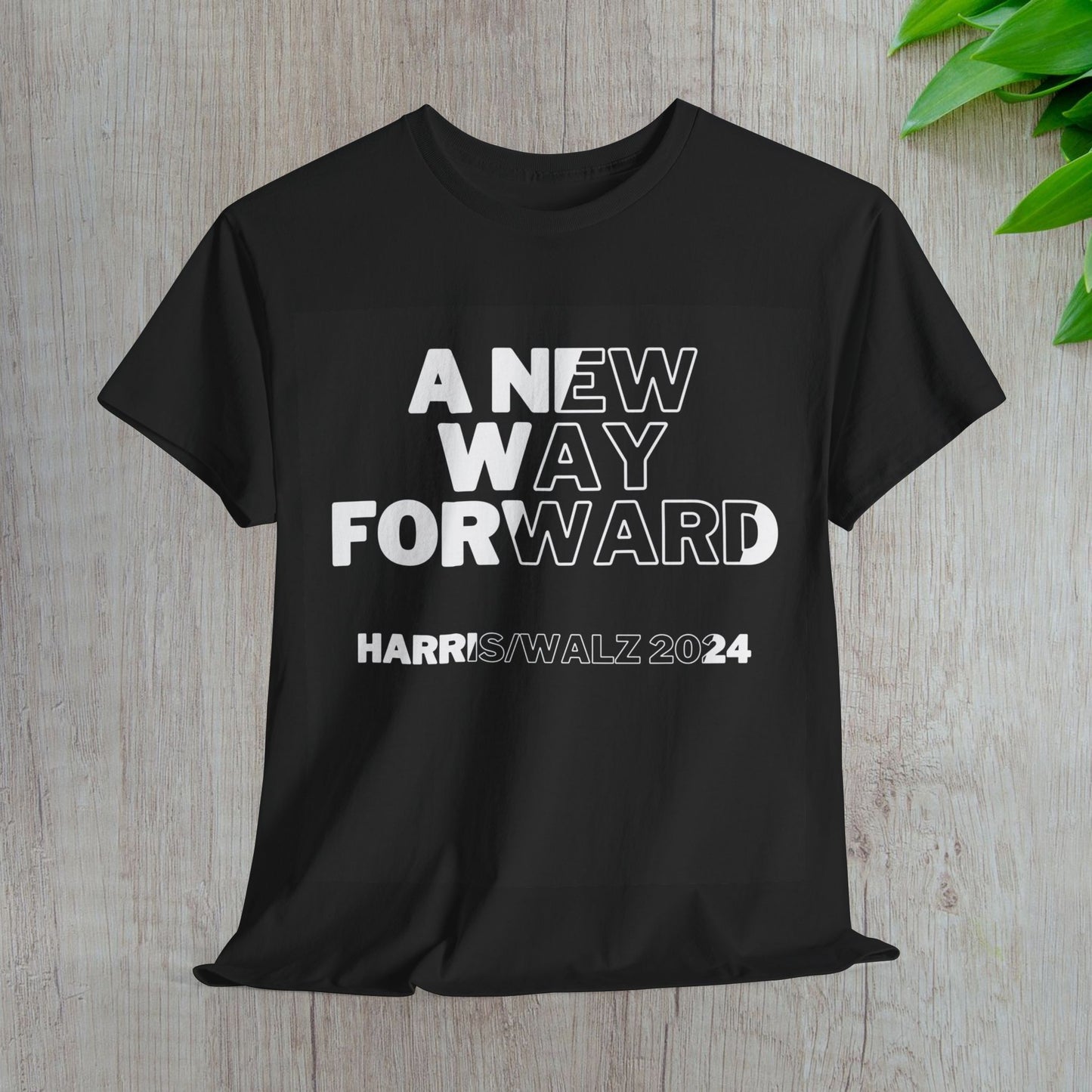 New Way Forward Shirt- We're Not Going Back Tee-  Democrat Presidential Election T-Shirt