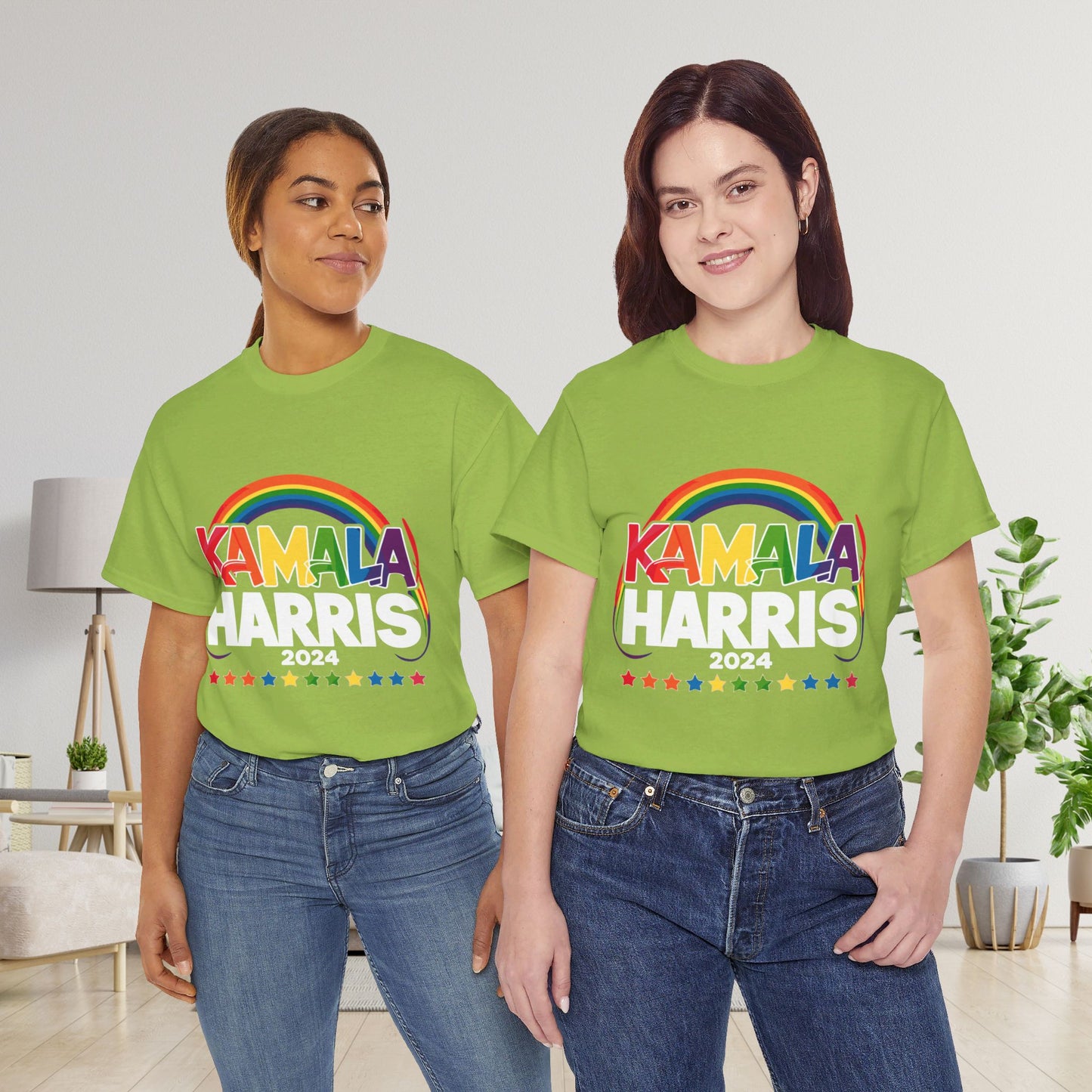 LGBTQ+ for Kamala Shirt- Queers for Kamala Tee-  Democrat Presidential Election T-Shirt