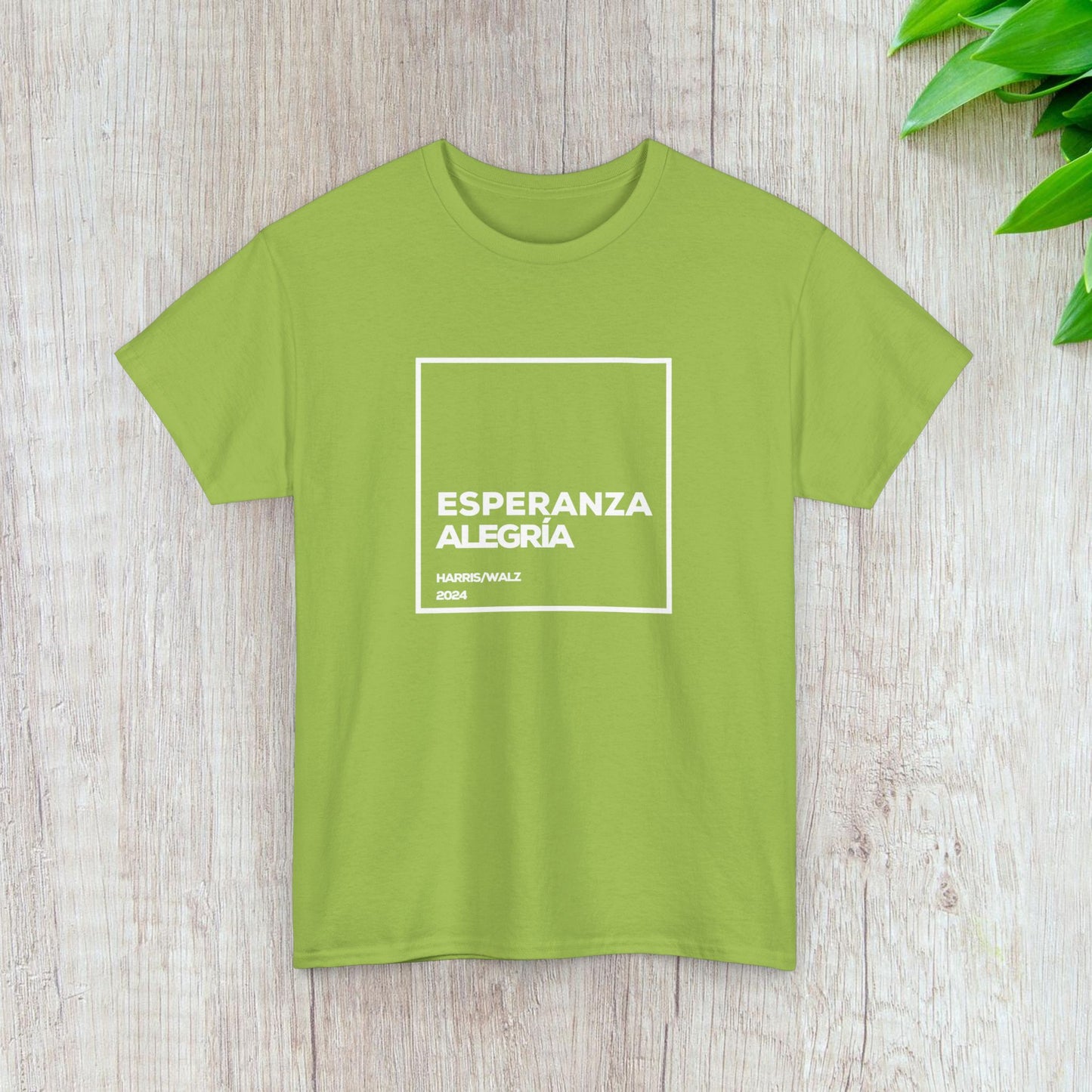 Esperanza y Alegría Shirt- Harris/Walz 2024 T-Shirt in Spanish-  Democrat Presidential Election Tee