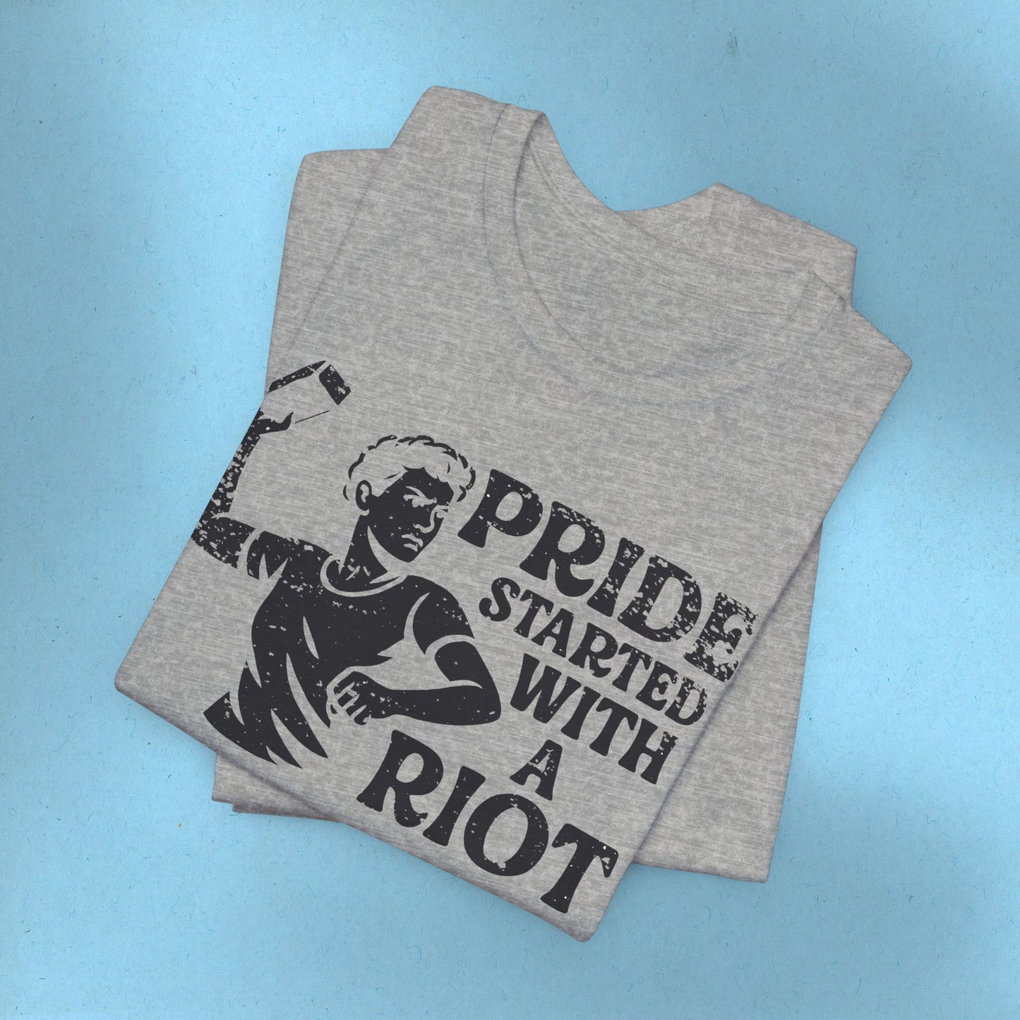 LGBTQIA Tee Stonewall Protest Shirt Social Justice LGBTQ Queer Lesbian Bisexual Trans Gay Pride Ring-Spun Cotton TShirt Express Shipping