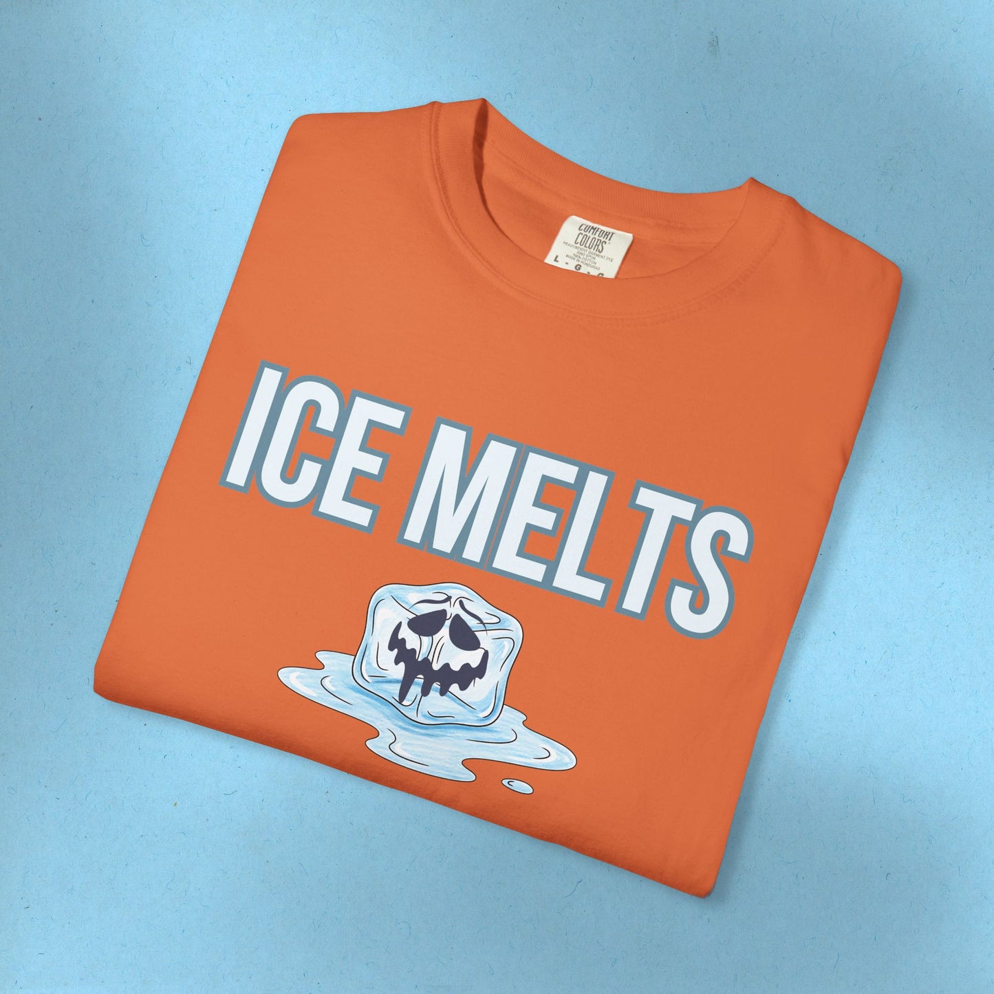Ice Melts Tee Protest Shirt Foxtrot Delta Tango F*ck Donald Trump Anti-Fascism Abolish Icestapo Comfort Colors Ring-Spun Cotton Tshirt