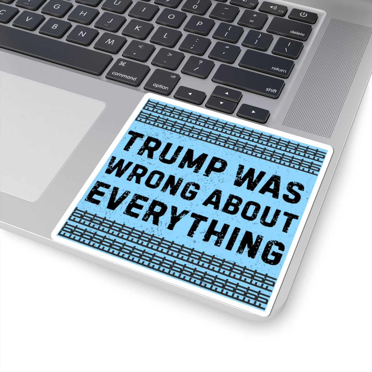 Resist Sticker FDT Anti Trump Was Wrong About Everything Political Decal Protest Sticker Activist Anti-Fascism Resistance Decal