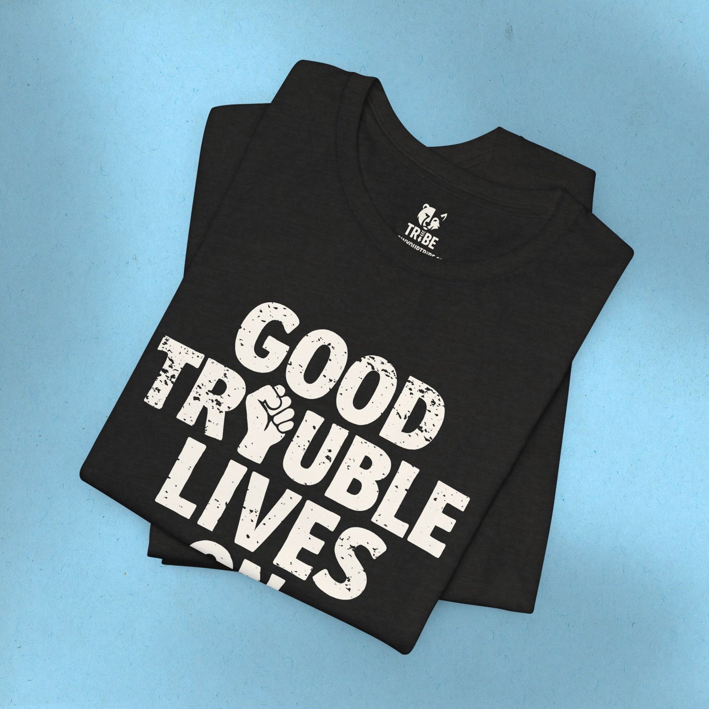 Good Trouble Necessary Trouble Activist T-Shirt John Lewis Shirt Social Justice Shirt Protest Anti-Maga Resistance Anti-Trump Democrat Tee