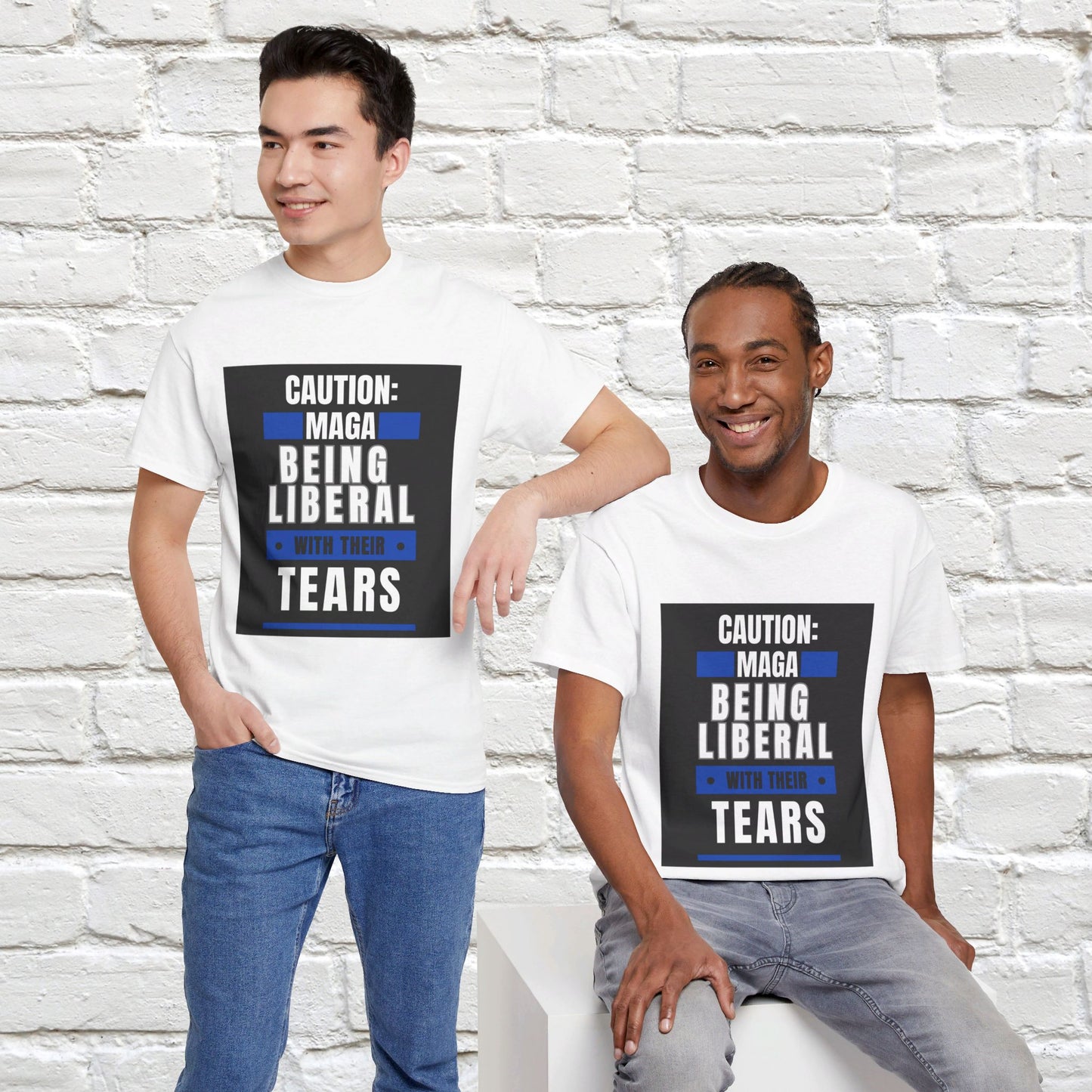 MAGA Being Extra Liberal With Their Tears Tee-  Witty Democrat Presidential Election T-Shirt