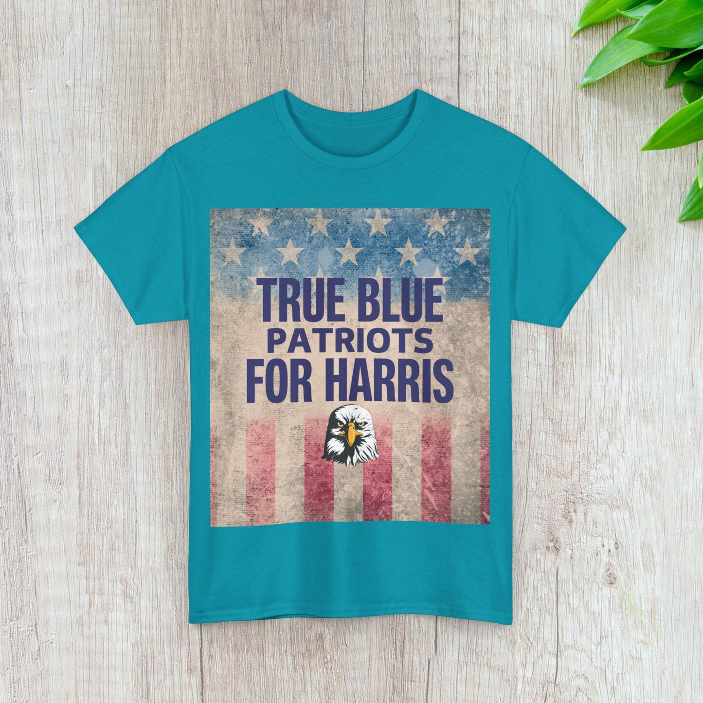 True Blue Patriots for Harris Shirt- Save Democracy Tee- Democrat Presidential Election T-Shirt