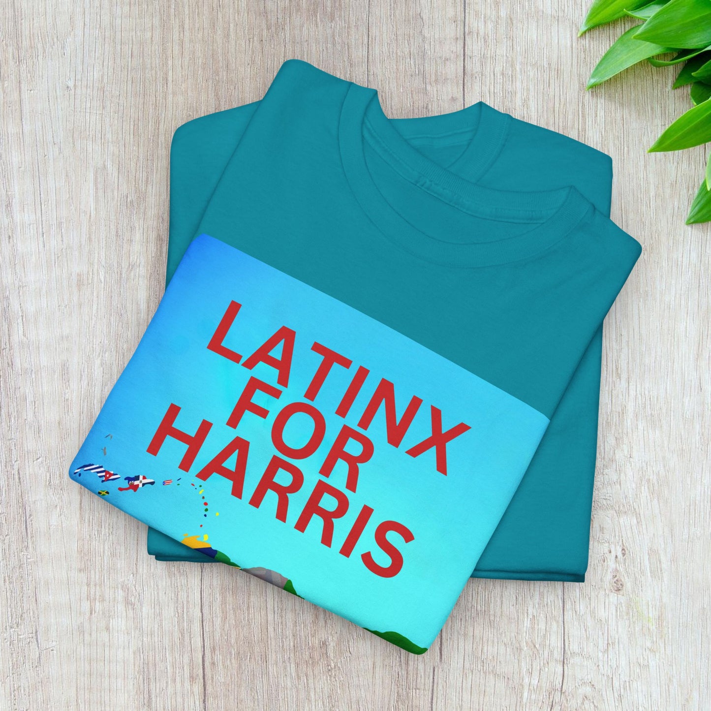 Latinx For Harris Shirt - Harris/Walz 2024 T-Shirt -  Democrat Presidential Election Tee