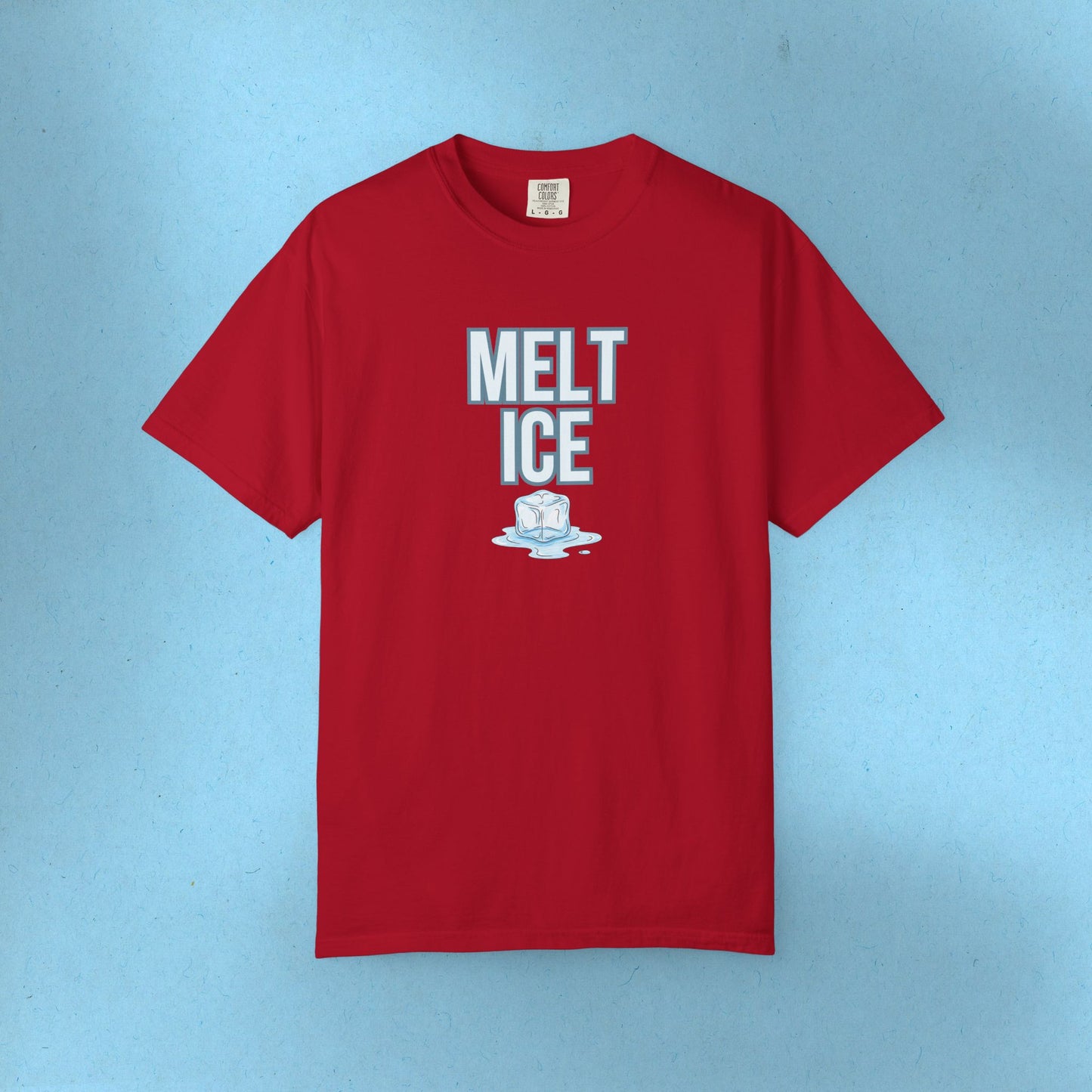 Melt ICE Tee Protest Shirt Foxtrot Delta Tango F*ck Donald Trump Anti-Fascism Abolish Icestapo Comfort Colors Ring-Spun Cotton Tshirt