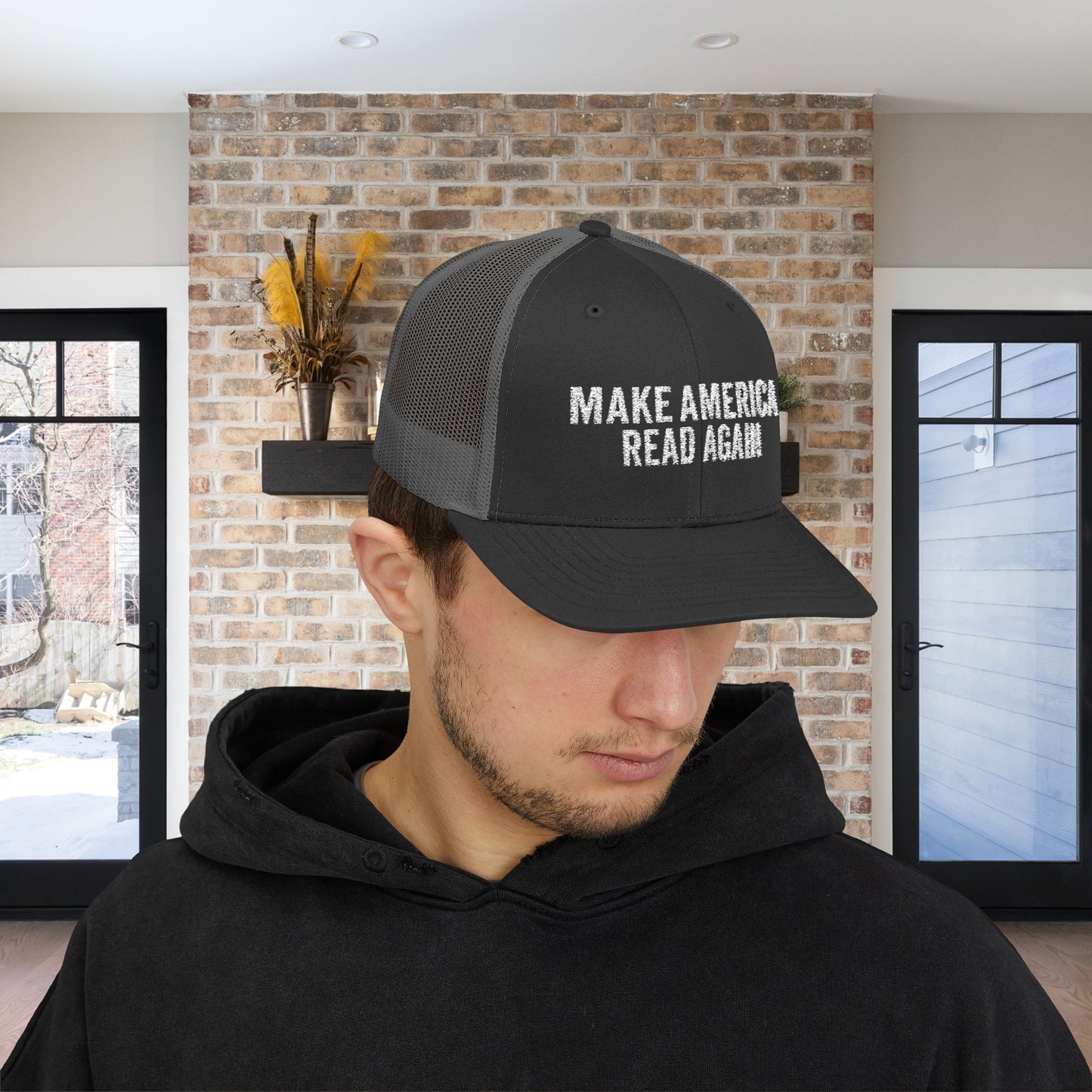 MARA Protest Cap Make America Read Again Snapback Trucker Cap Banned Books Anti-Fascism Embroidery Hat Social Justice Resist Gear Anti-Trump