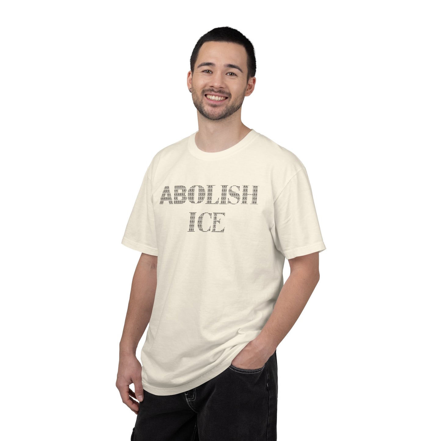 Hidden Message FDT T-Shirt Abolish Ice Protest Tee Foxtrot Delta Tango Fuck Donald Trump Anti-Fascism Comfort Colors Ring-Spun Cotton Tshirt