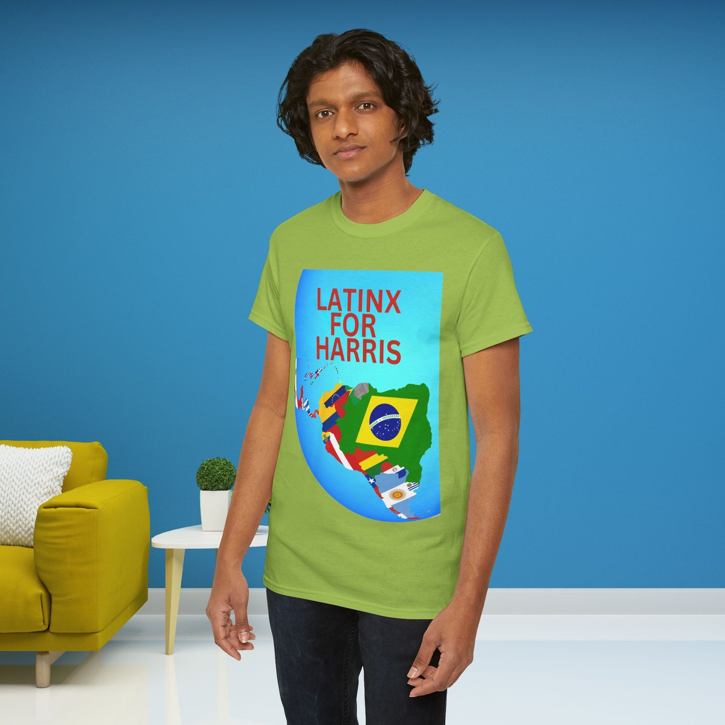 Latinx For Harris Shirt - Harris/Walz 2024 T-Shirt -  Democrat Presidential Election Tee