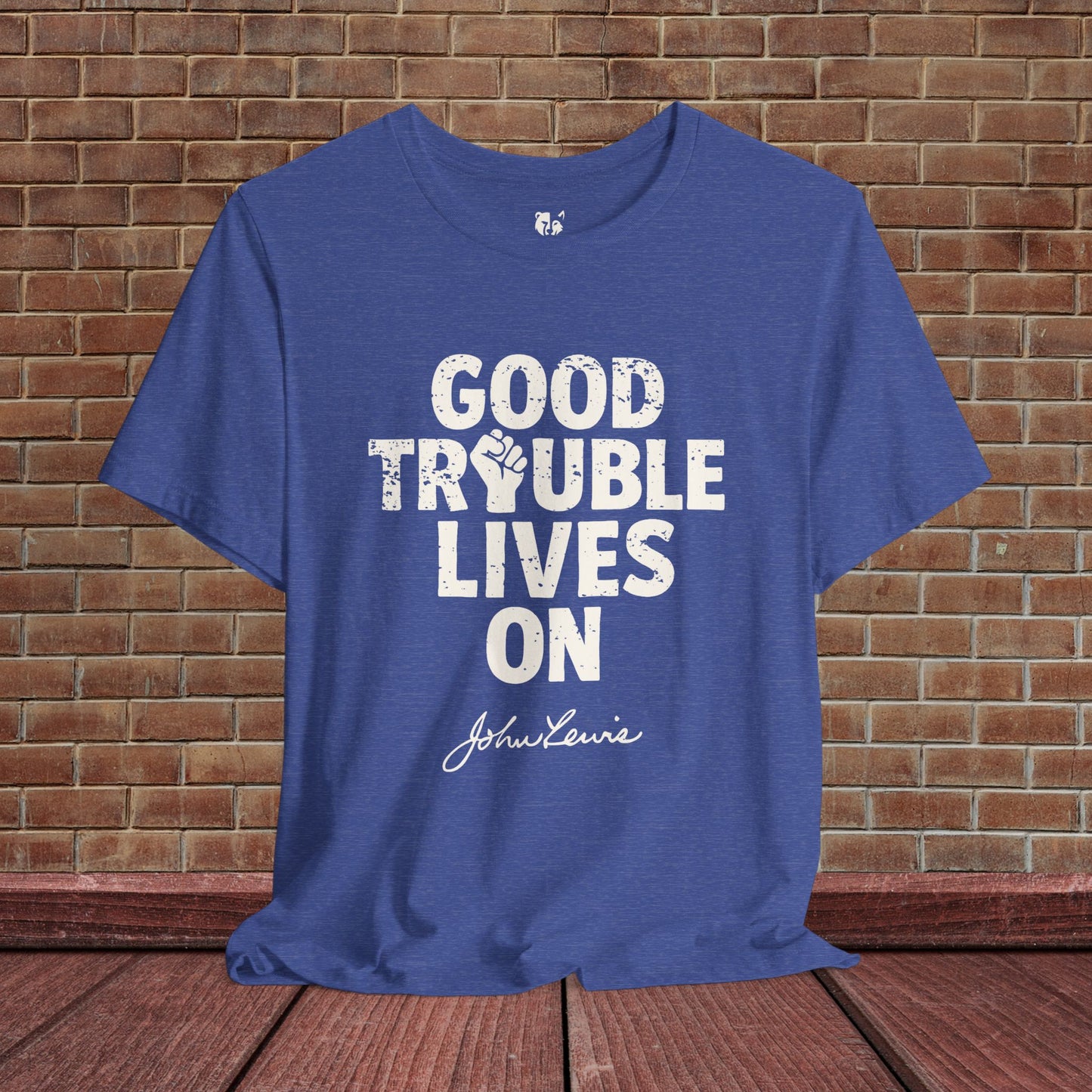 Good Trouble Necessary Trouble Activist T-Shirt John Lewis Shirt Social Justice Shirt Protest Anti-Maga Resistance Anti-Trump Democrat Tee