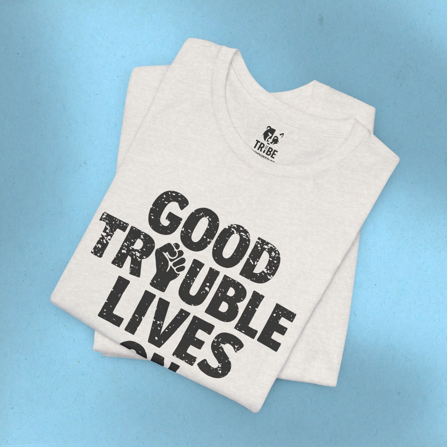 Good Trouble Necessary Trouble Activist T-Shirt John Lewis Shirt Social Justice Shirt Protest Anti-Maga Resistance Anti-Trump Democrat Tee