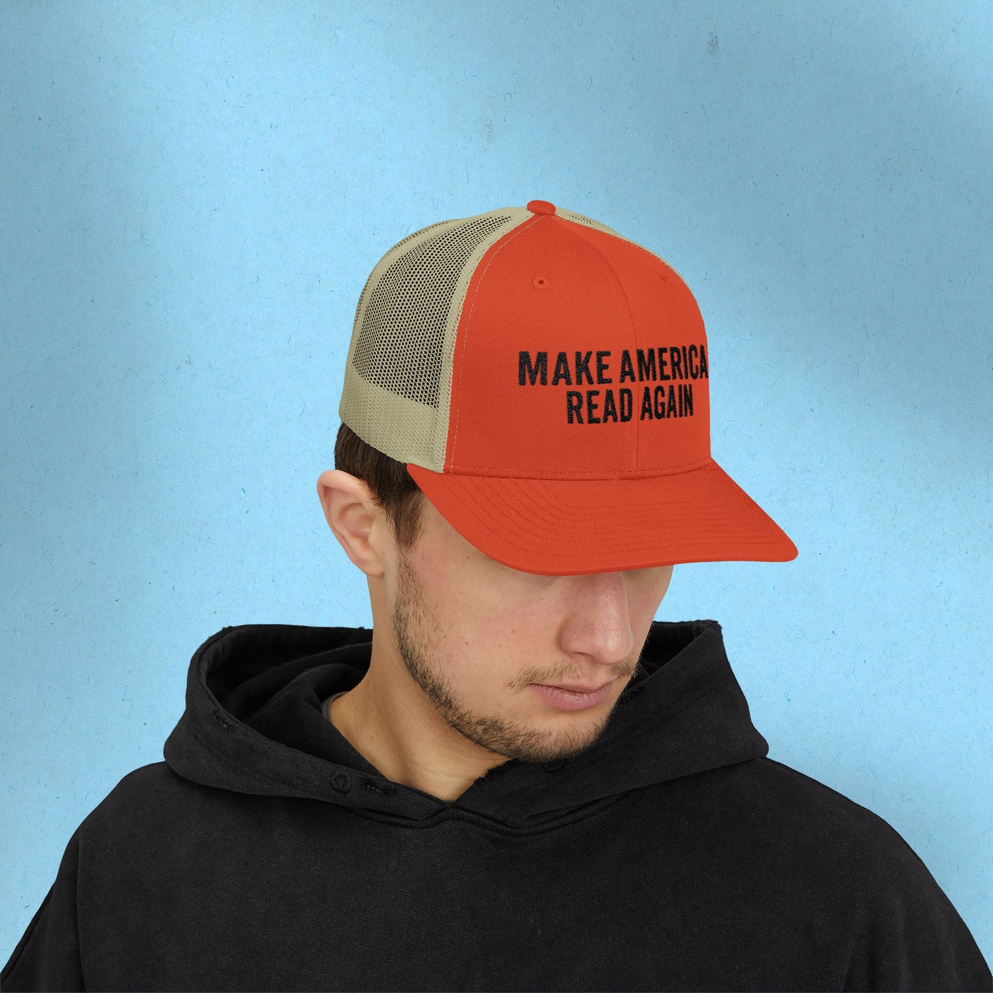MARA Protest Cap Make America Read Again Snapback Trucker Cap Banned Books Anti-Fascism Embroidery Hat Social Justice Resist Gear Anti-Trump