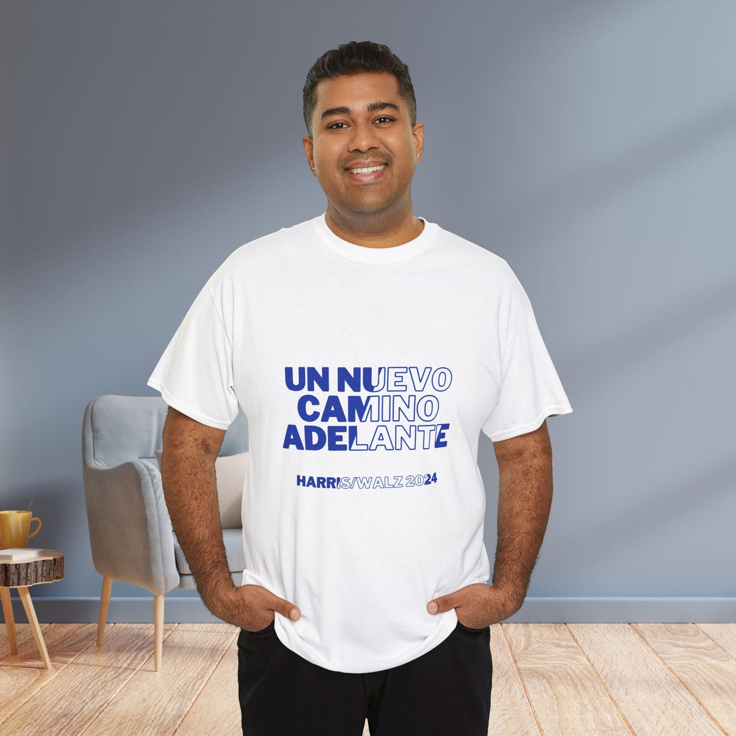 Un Nuevo Camino Adelante Shirt- Harris/Walz 2024 T-Shirt in Spanish-  Democrat Presidential Election Tee