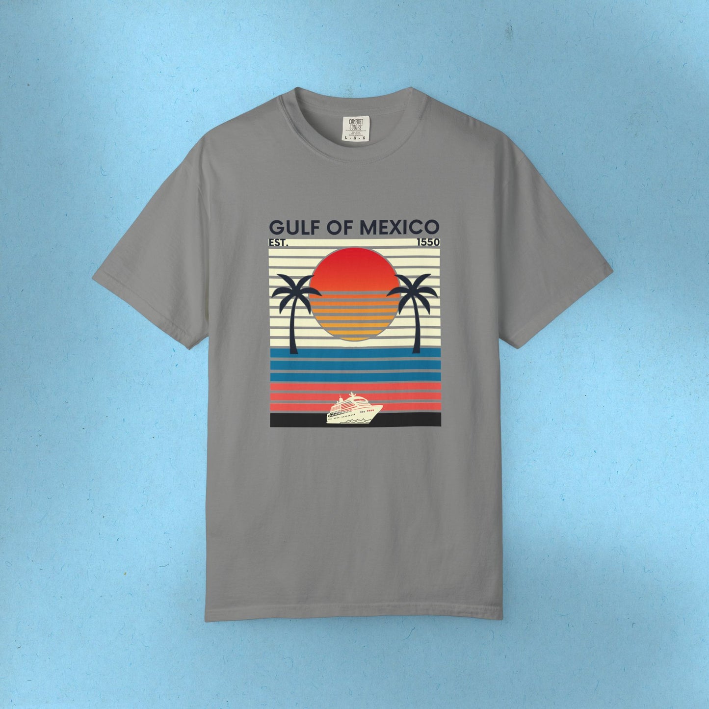 Gulf of Mexico Tee Sunset Resist T-Shirt Social Justice Shirt Comfort Colors Resistance Tee Anti Trump Protest Tshirt Democrat Apparel