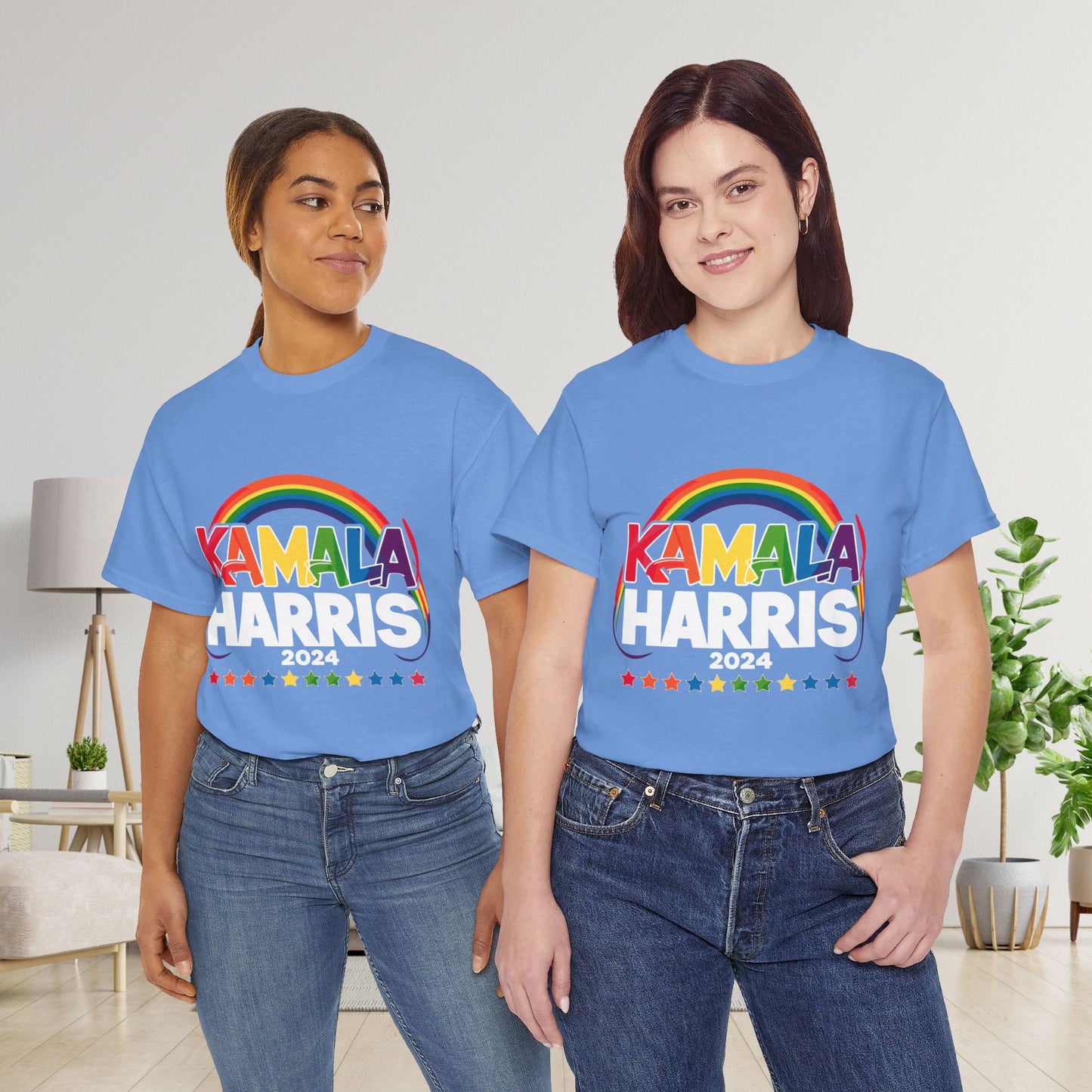 LGBTQ+ for Kamala Shirt- Queers for Kamala Tee-  Democrat Presidential Election T-Shirt