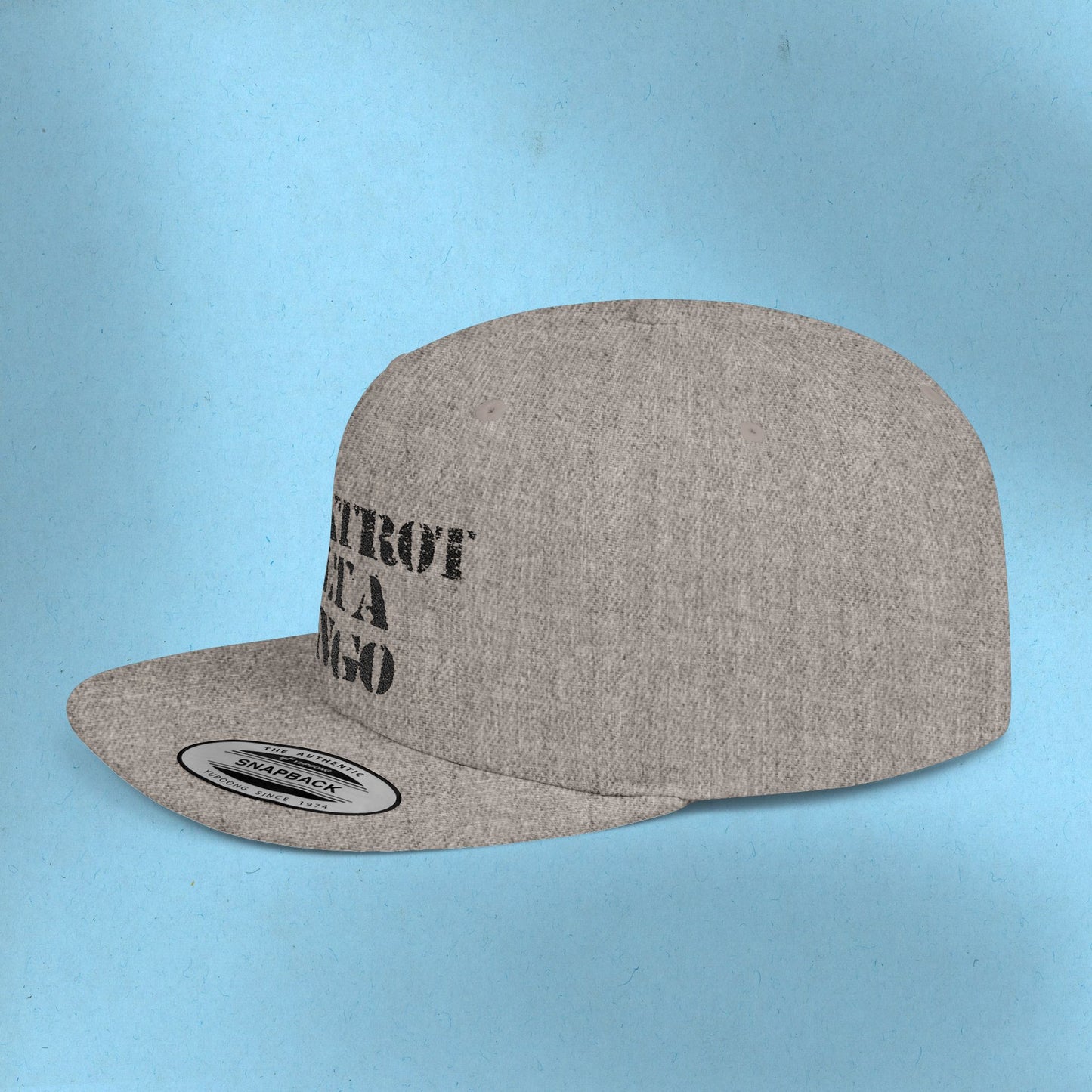 FDT Protest Cap Foxtrot Delta Tango Embroidery Hat Anti-Trump Merch Social Justice Cap Protest Gear Anti-Fascism Resistance Snapback Hat