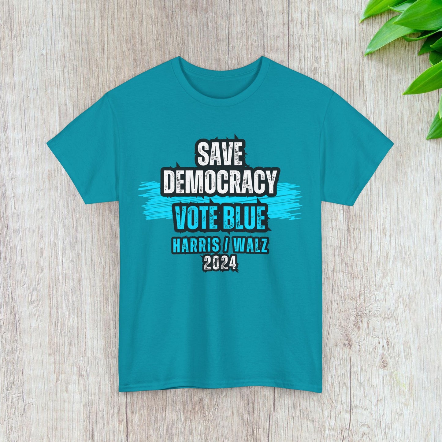 Save Democracy Vote Blue Shirt- Save Democracy Tee- Democrat Presidential Election T-Shirt