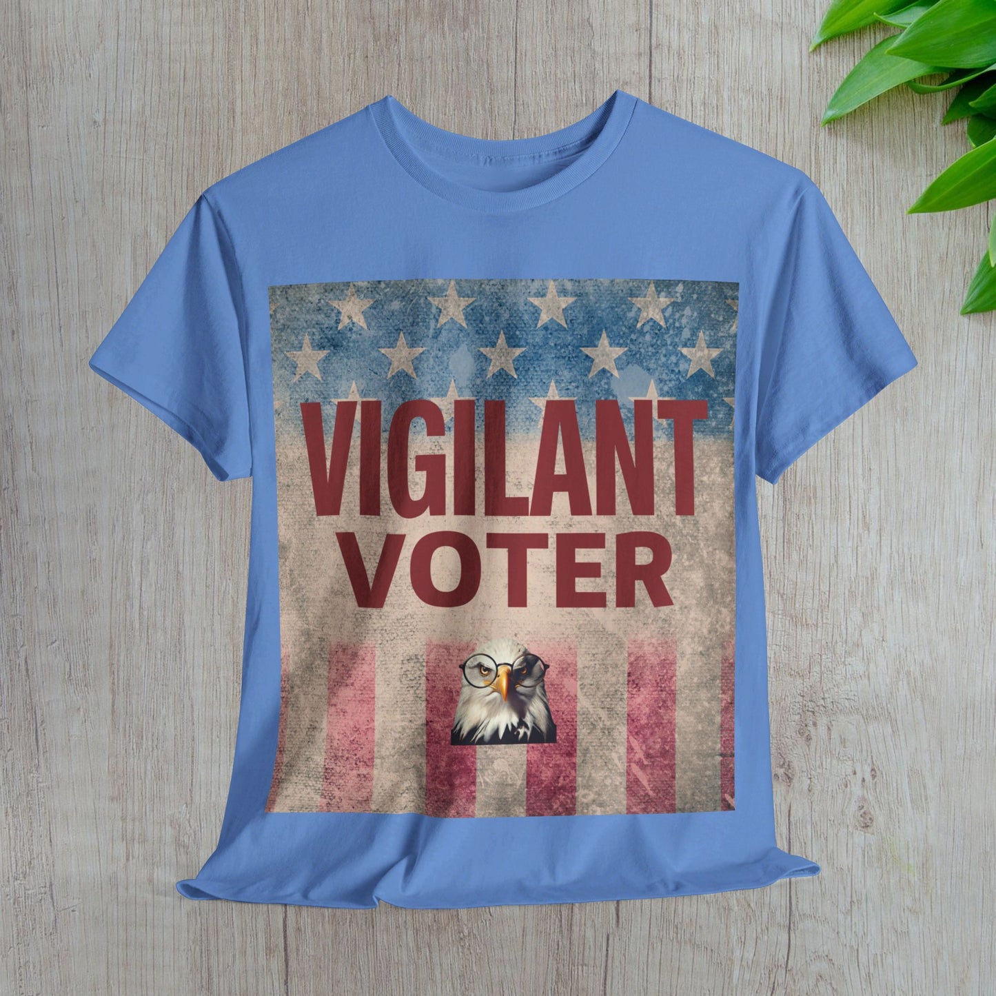 Vigilant Voter Shirt- Vote Blue Save Democracy Tee- Democrat Presidential Election T-Shirt