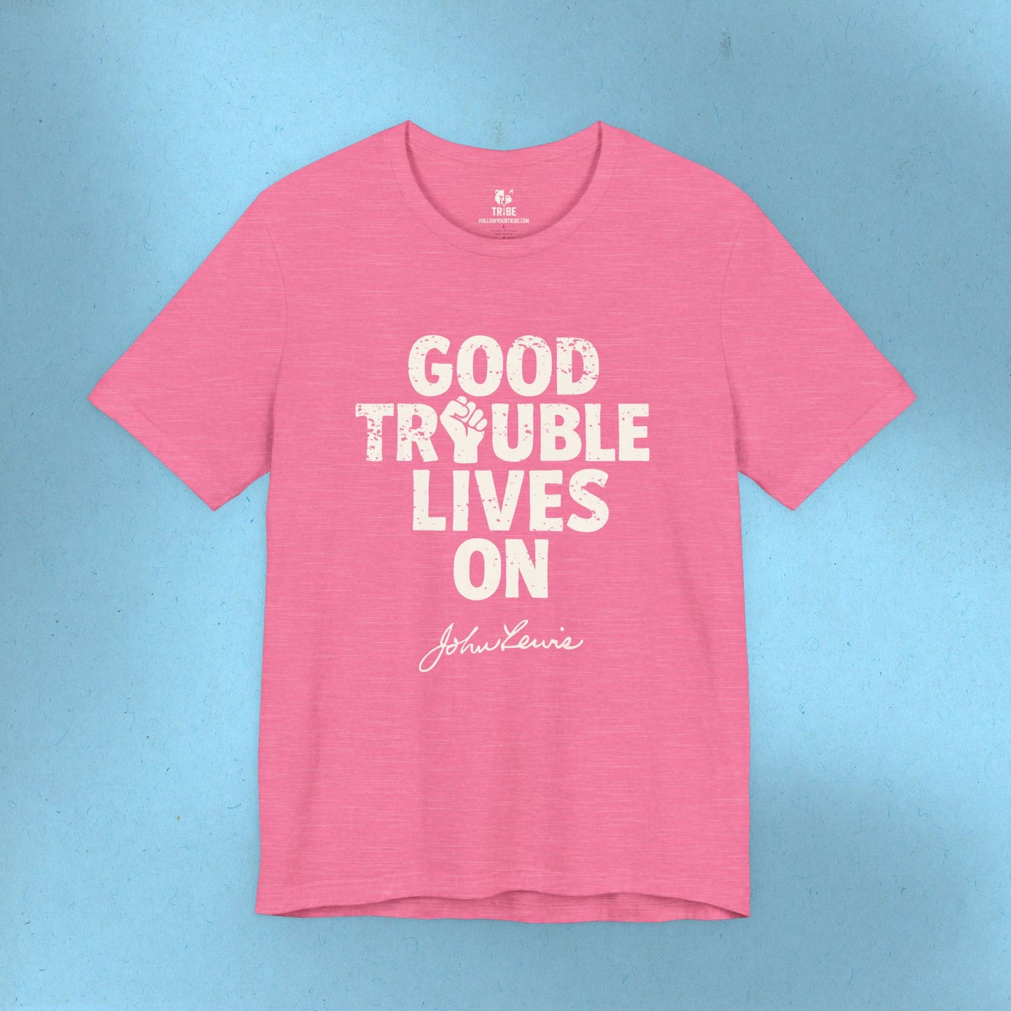 Good Trouble Necessary Trouble Activist T-Shirt John Lewis Shirt Social Justice Shirt Protest Anti-Maga Resistance Anti-Trump Democrat Tee