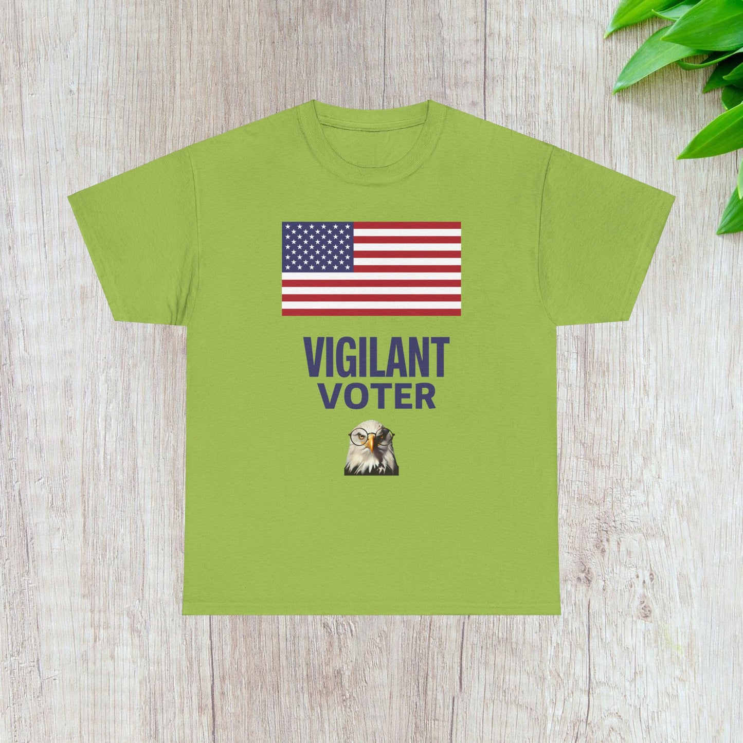 Vigilant Voter Shirt- Vote Blue Save Democracy Tee- Democrat Presidential Election T-Shirt