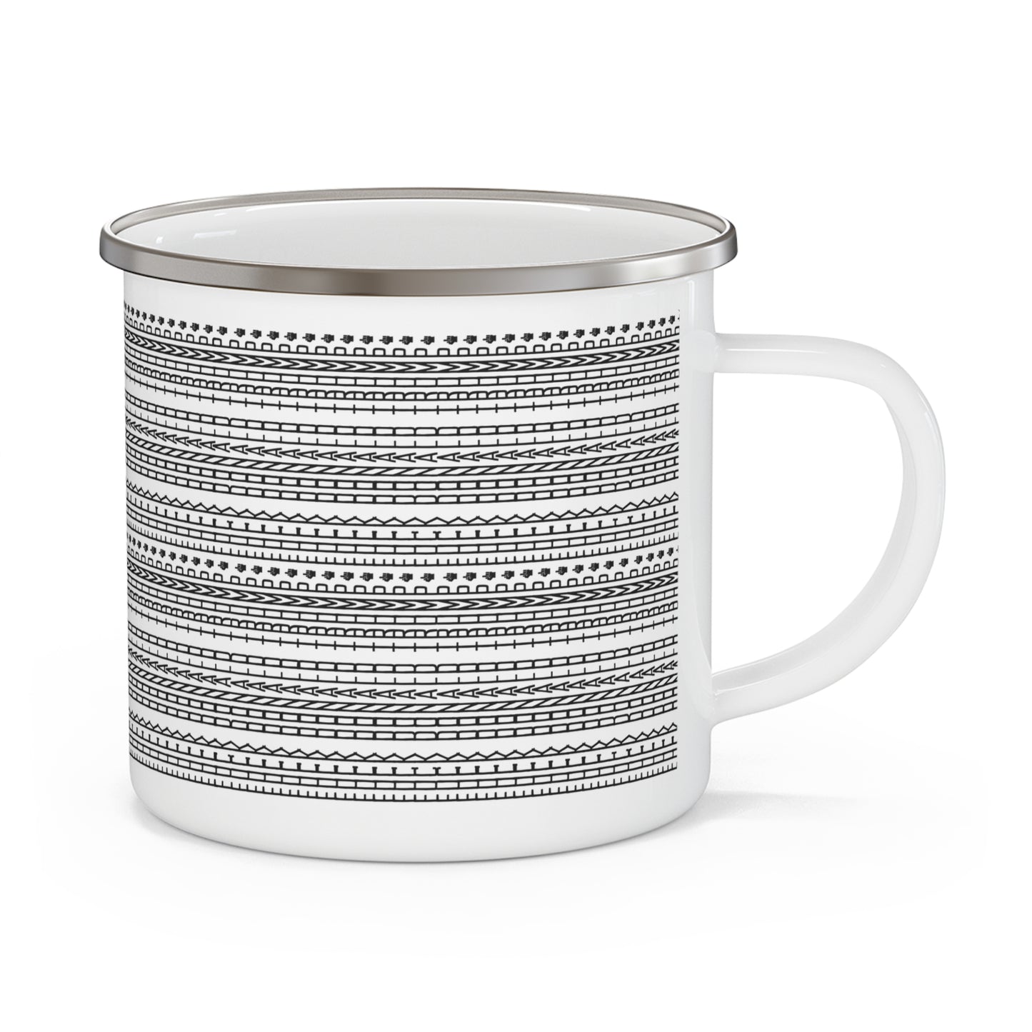 FDT Hidden Message Mug Enamel Camping Mugs Fuck Donald Trump Coffee Cup Stainless Steel Foxtrot Delta Tango Anti-Fascism Protest Cups