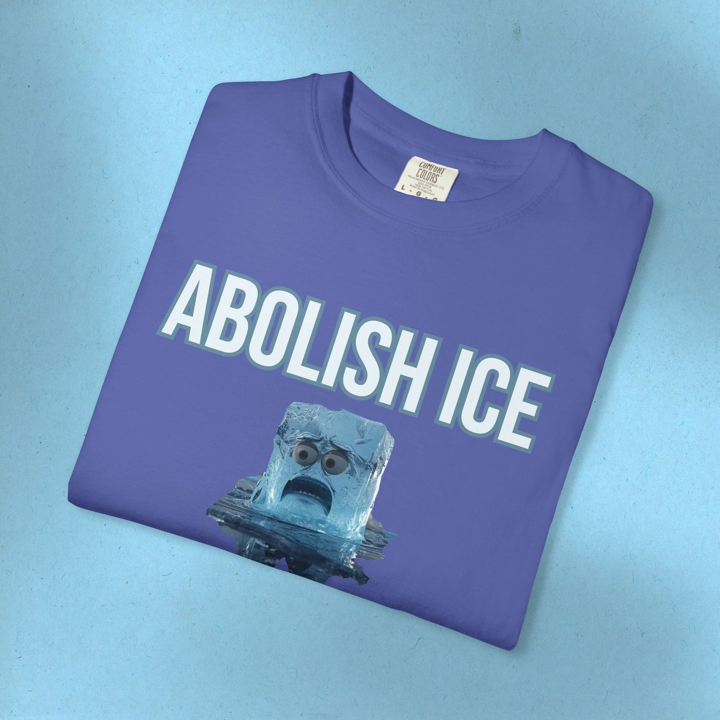Abolish Ice Tee Protest Shirt Foxtrot Delta Tango Fck Donald Trump Social Justice Anti-Fascism F*ck Icestapo Comfort Colors Cotton TShirt