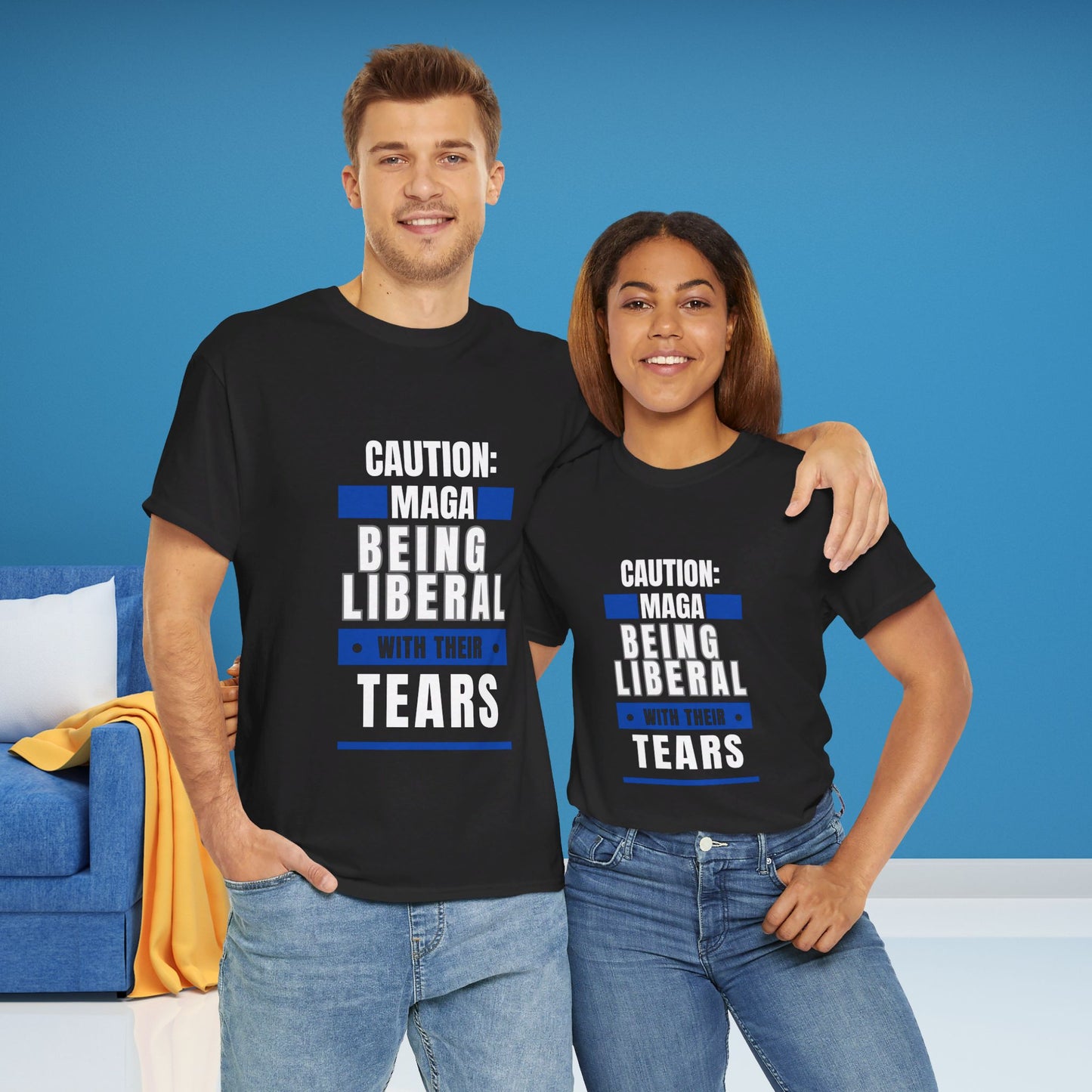 MAGA Being Extra Liberal With Their Tears Tee-  Witty Democrat Presidential Election T-Shirt