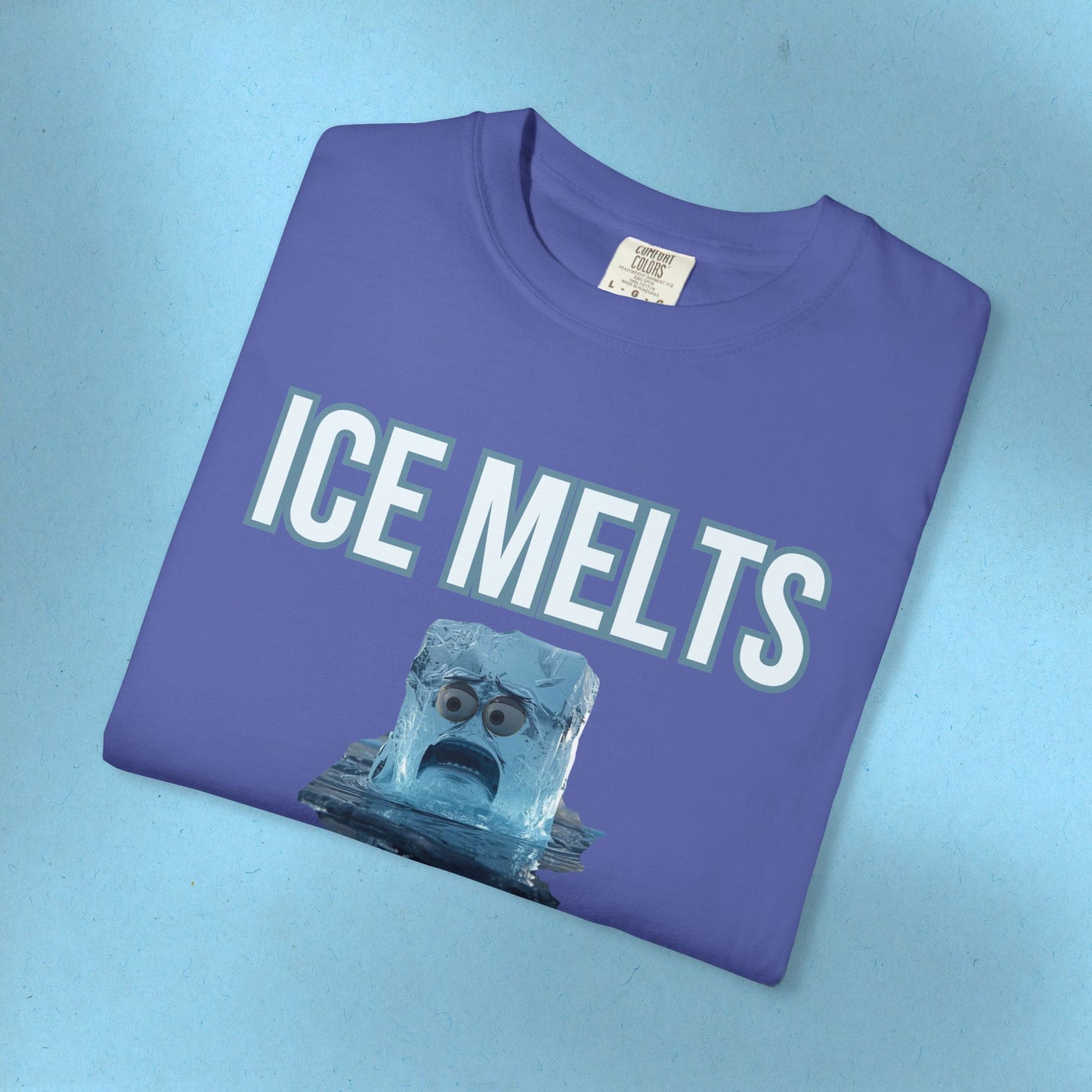Ice Melts Tee Protest Shirt Foxtrot Delta Tango F*ck Donald Trump Anti-Fascism Abolish Icestapo Comfort Colors Ring-Spun Cotton Tshirt