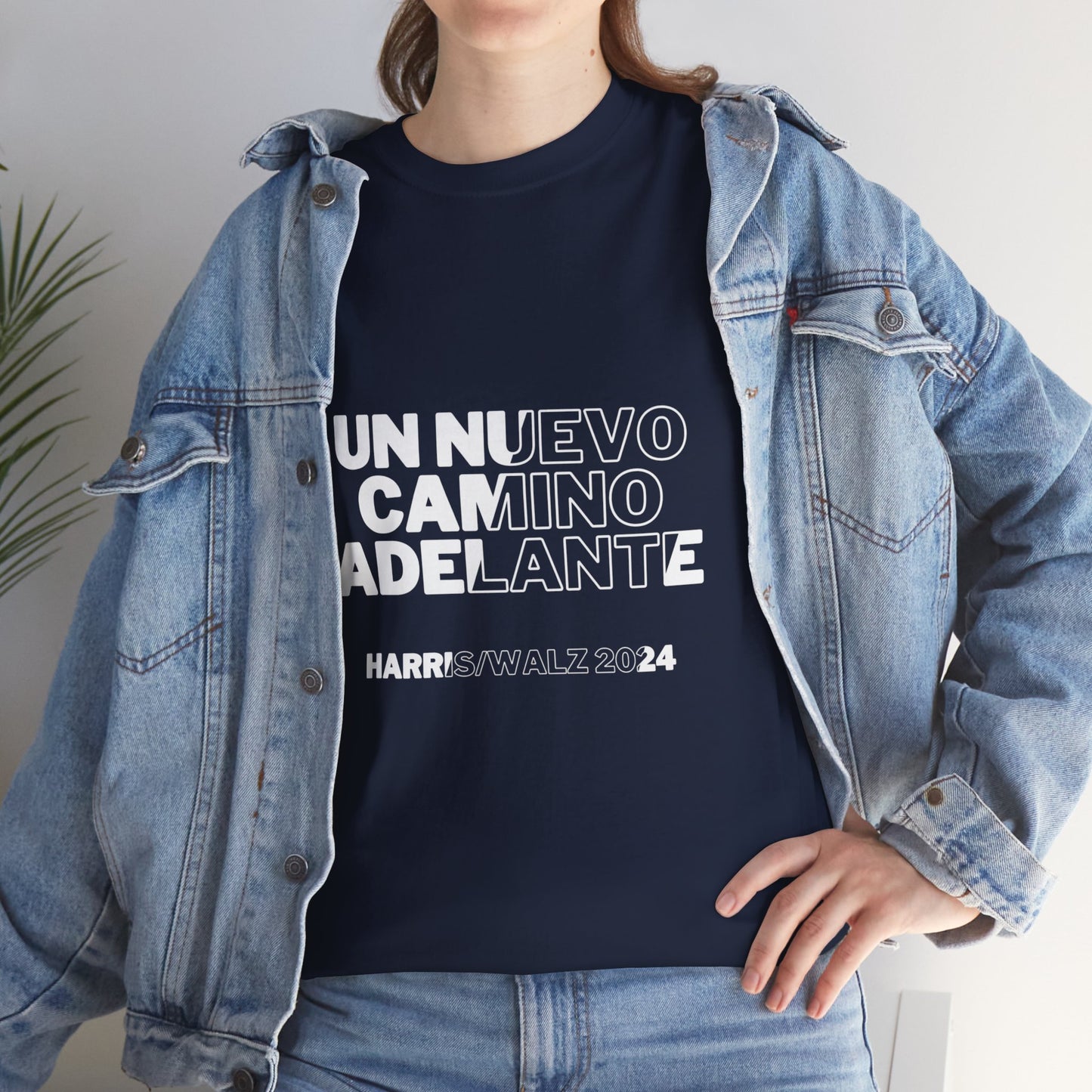 Un Nuevo Camino Adelante Shirt- Harris/Walz 2024 T-Shirt in Spanish-  Democrat Presidential Election Tee