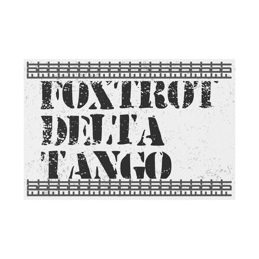 FDT Political Yard Sign Anti Trump Protest Sign Resistance Fuck Donald Trump Political Yard Decor Resist Anti-Fascism Activism Gear