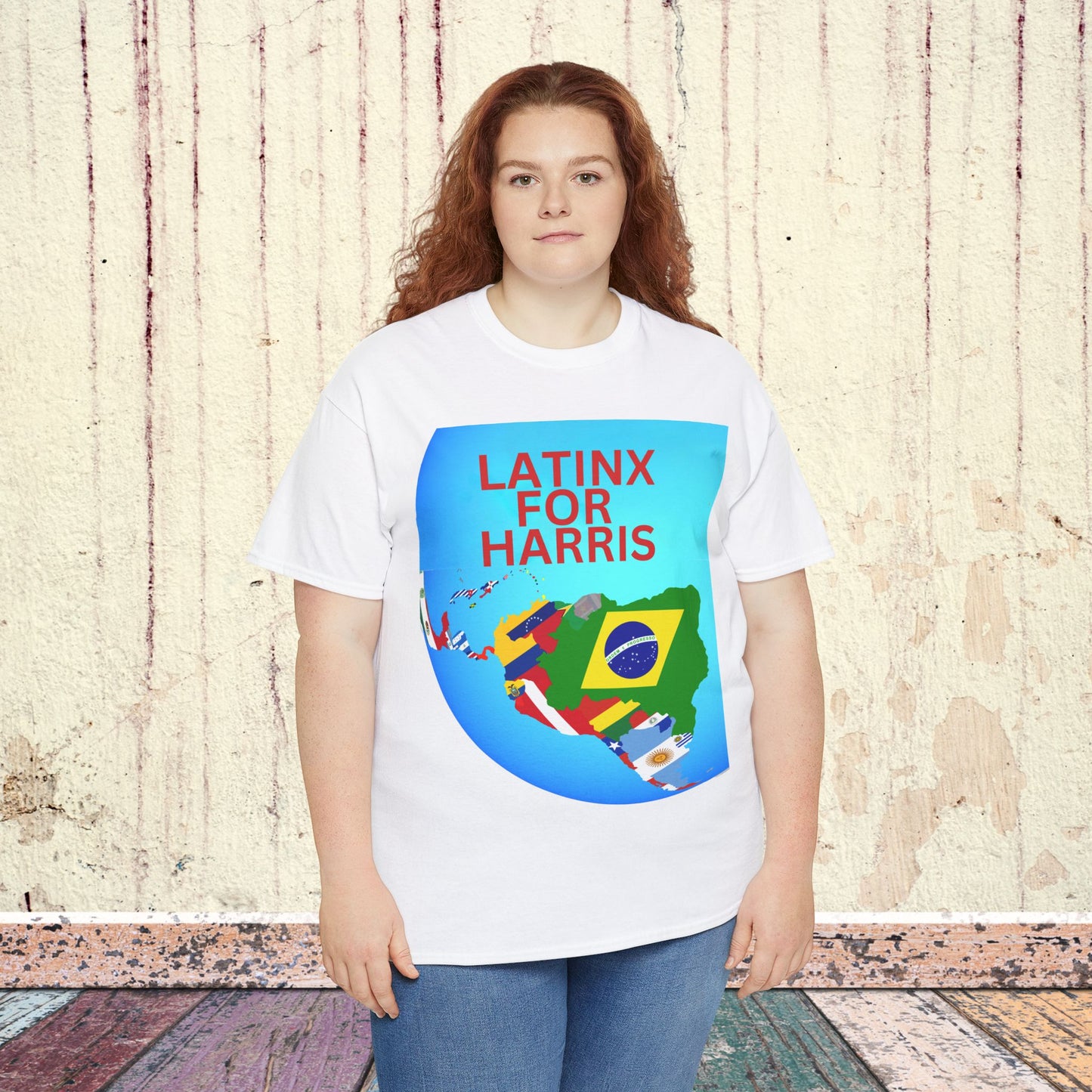 Latinx For Harris Shirt - Harris/Walz 2024 T-Shirt -  Democrat Presidential Election Tee