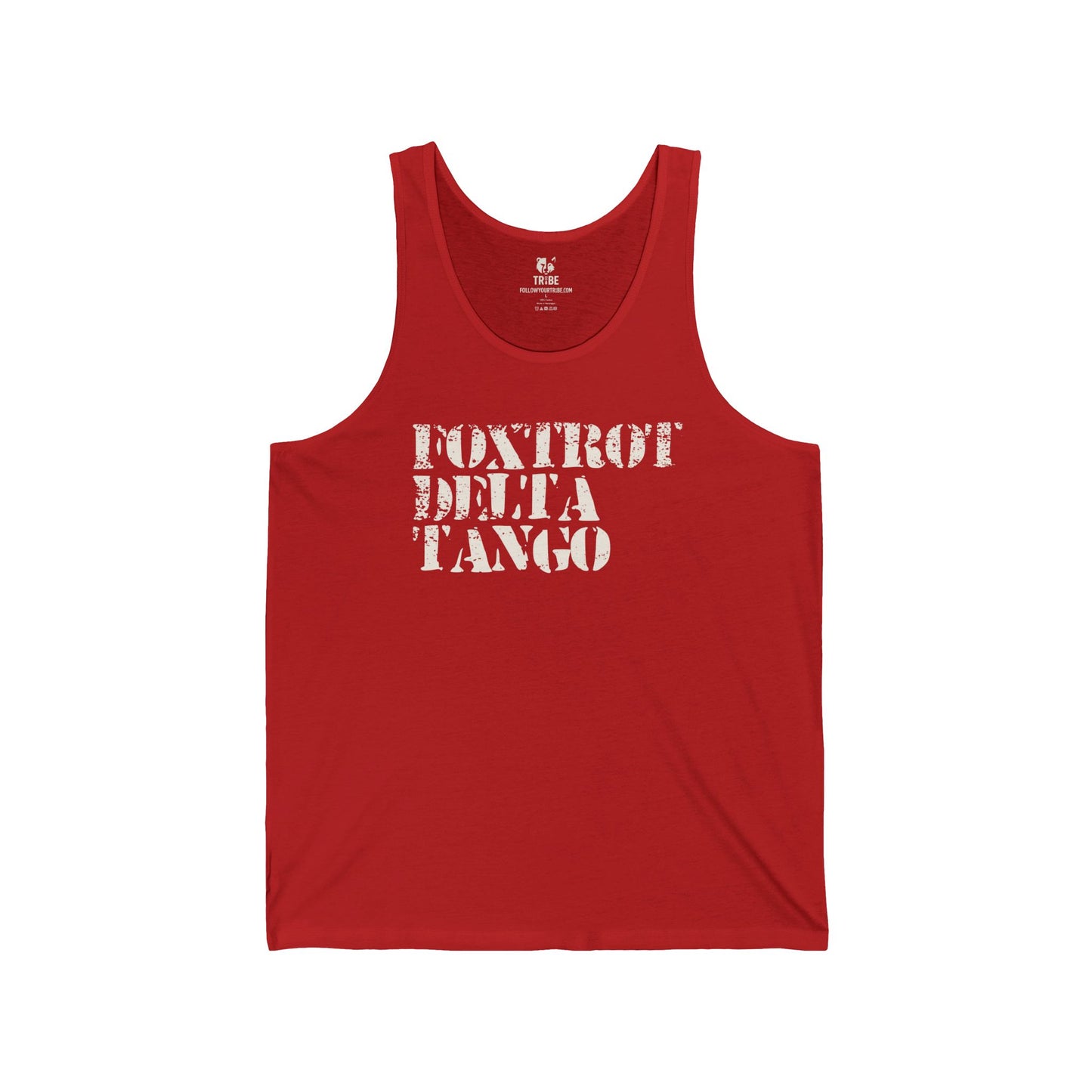 FDT Shirt Protest Tank Top Foxtrot Delta Tango Tank Top Social Justice Shirt Anti-Trump Merch Anti-Fascism Resistance Gear Protest Apparel