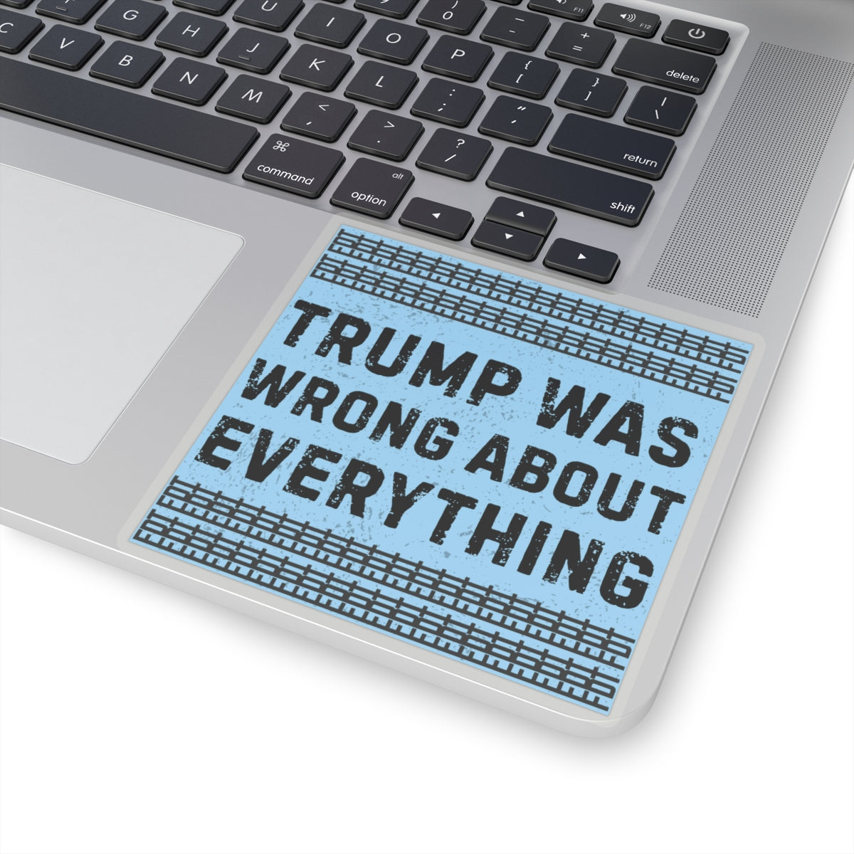Resist Sticker FDT Anti Trump Was Wrong About Everything Political Decal Protest Sticker Activist Anti-Fascism Resistance Decal