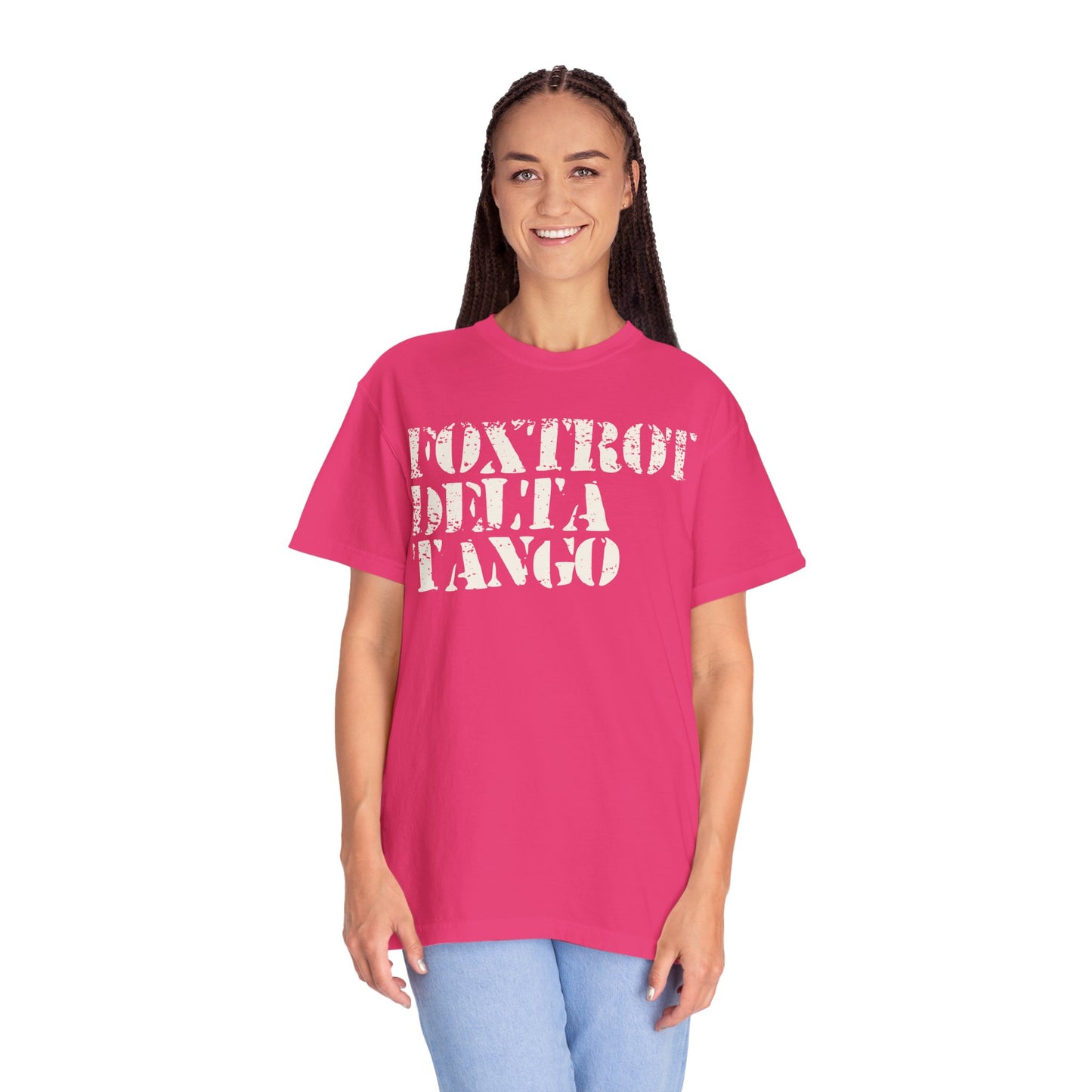 FDT Shirt Foxtrot Delta Tango Anti-Trump Merch Social Justice T-Shirt Comfort Colors Tee Anti-Fascism TShirt Resistance Gear Protest Apparel