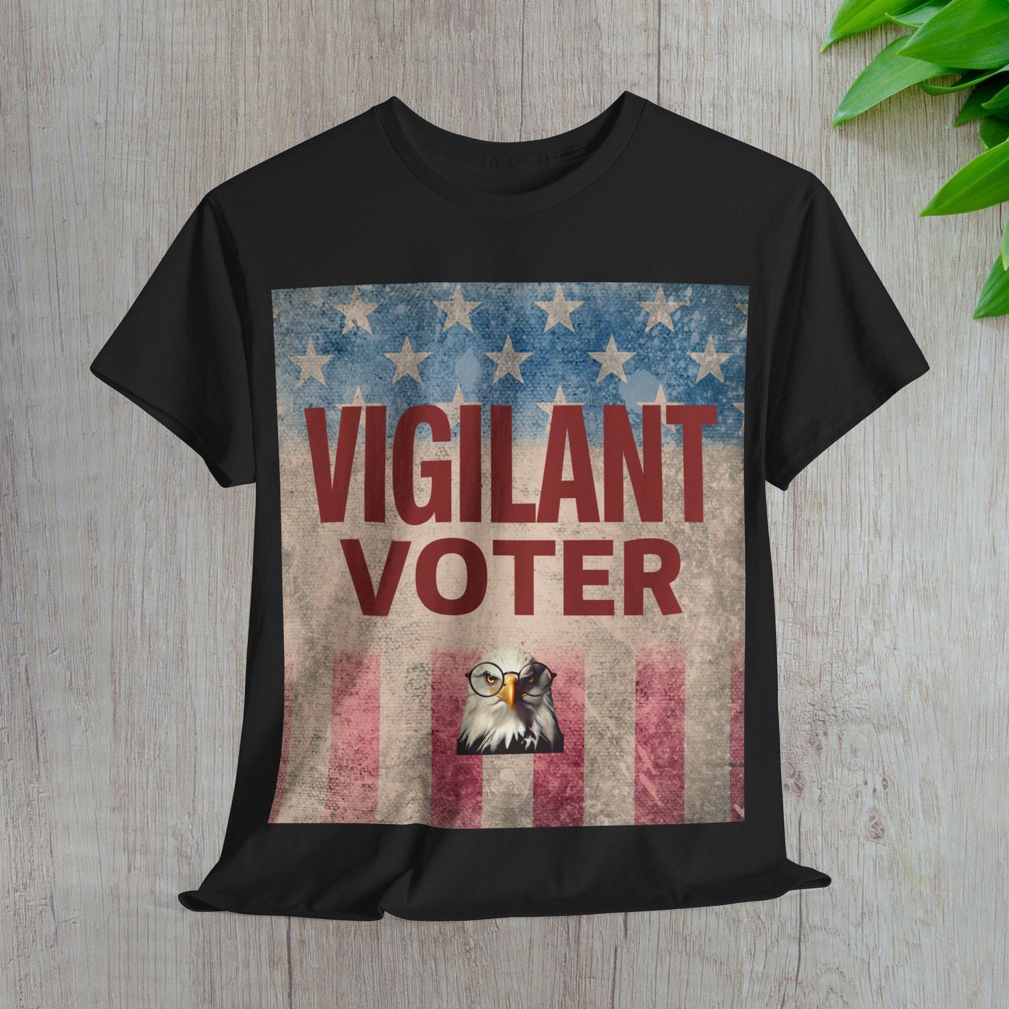 Vigilant Voter Shirt- Vote Blue Save Democracy Tee- Democrat Presidential Election T-Shirt