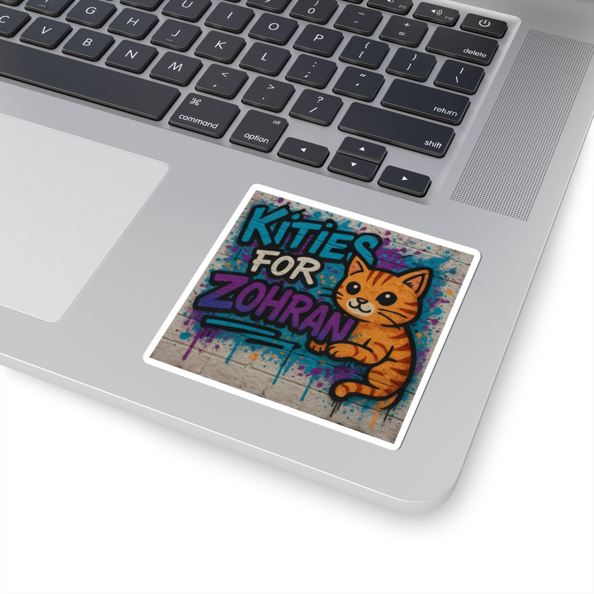 Political Sticker Kitties for Zohran Mamdani Merch NYC New York City Mayor 2025 Decal FDT Anti-Fascism Resistance Decal Social Democrat