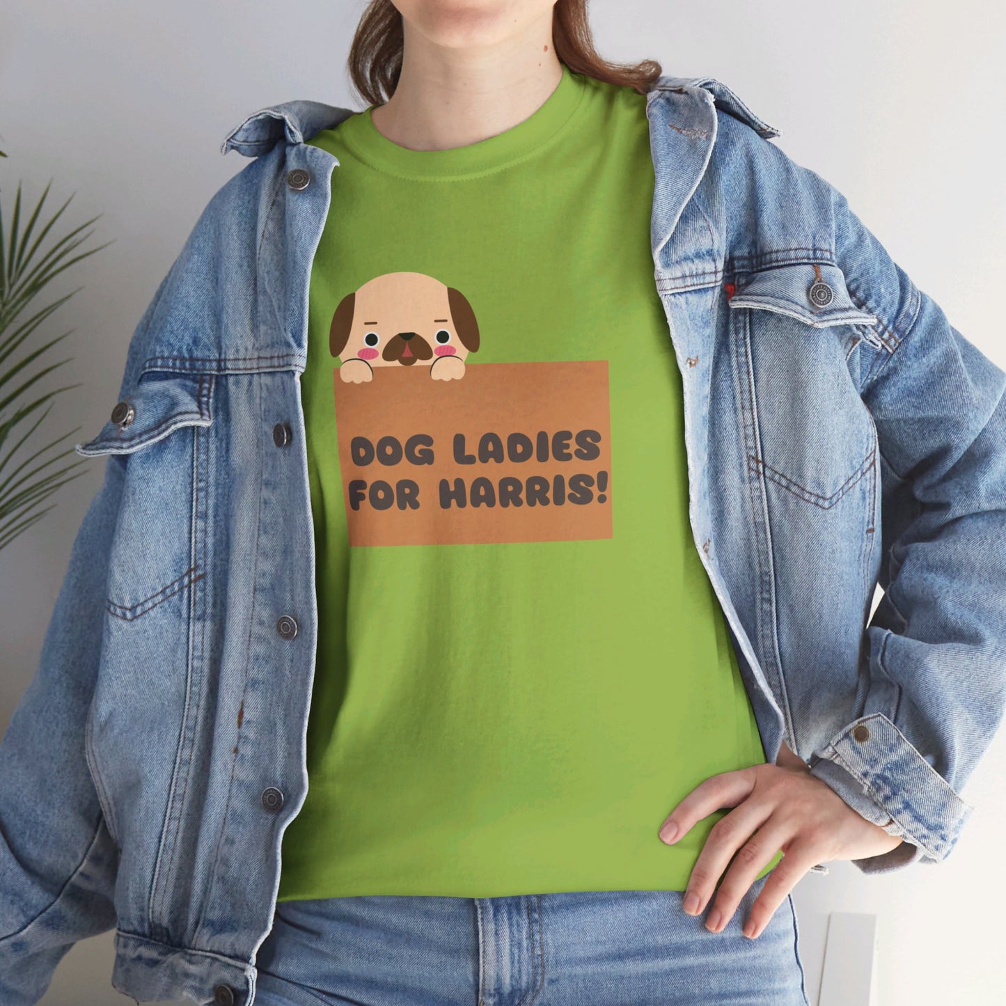 Dog Ladies for Harris Shirt- Dog Ladies Tee-  Witty Democrat Presidential Election T-Shirt