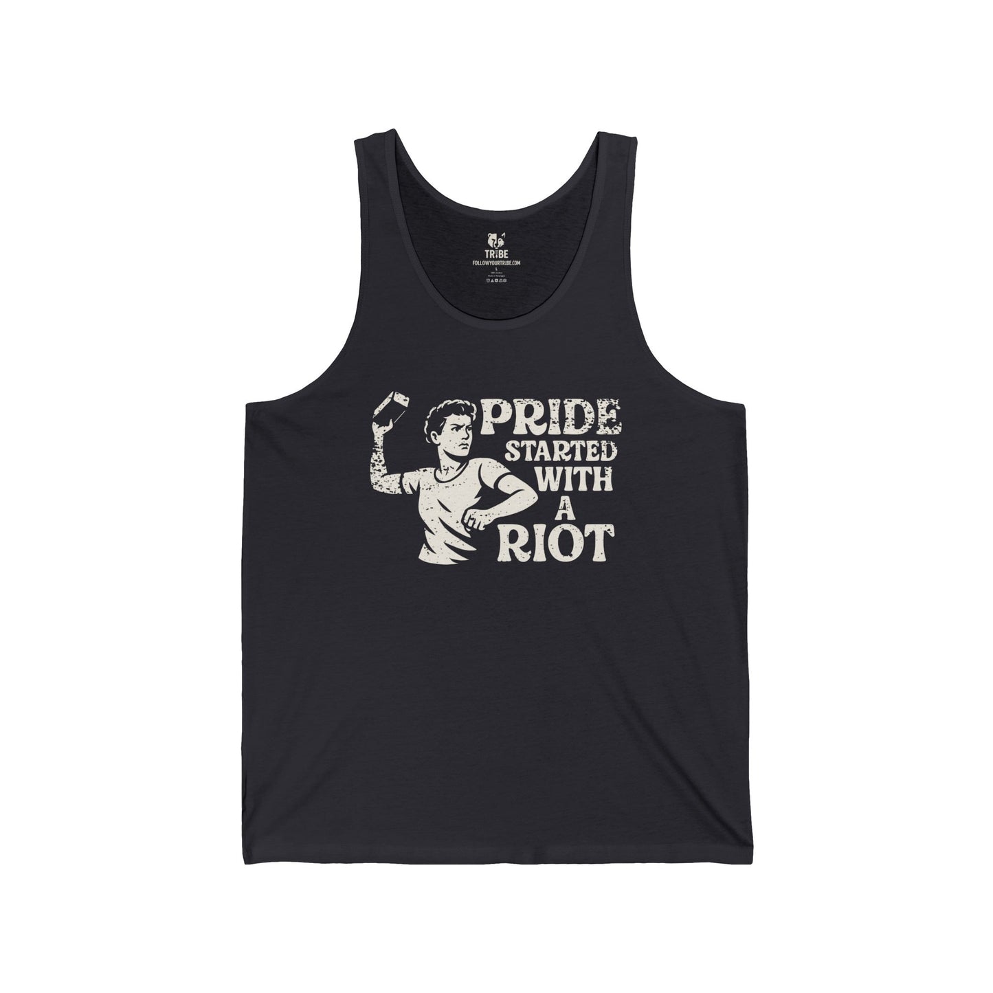 Stonewall Protest Tank Top Social Justice Sleeveless Shirt LGBTQ Tank LGBT Top Queer Lesbian Bisexual Transgender Gay Pride Apparel LGBTQIA