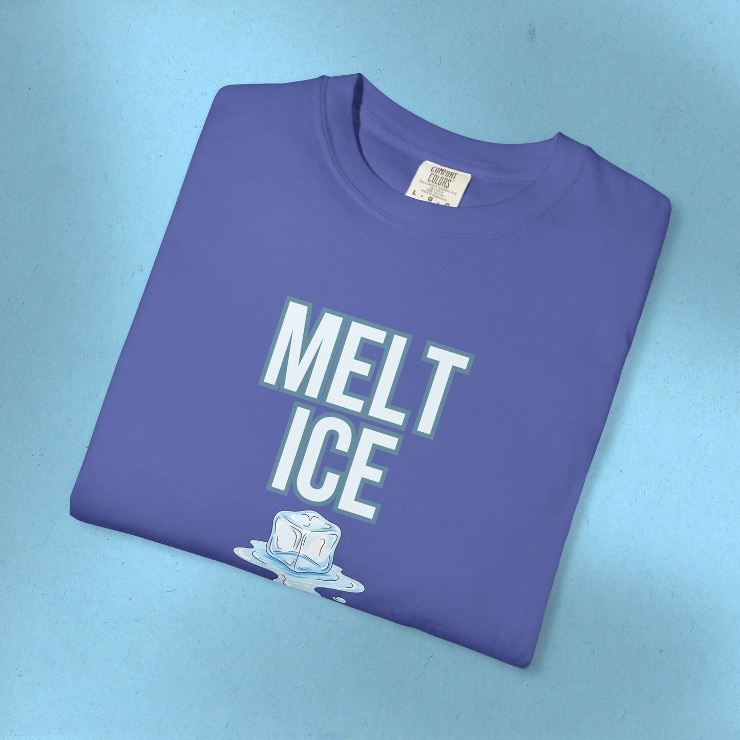 Melt ICE Tee Protest Shirt Foxtrot Delta Tango F*ck Donald Trump Anti-Fascism Abolish Icestapo Comfort Colors Ring-Spun Cotton Tshirt