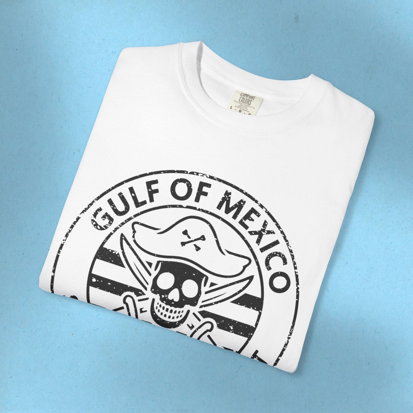 Gulf of Mexico Tee Pirate Protest Shirt Social Justice Shirt Cotton Comfort Colors Resistance Anti Trump Resist TShirt Democrat Apparel
